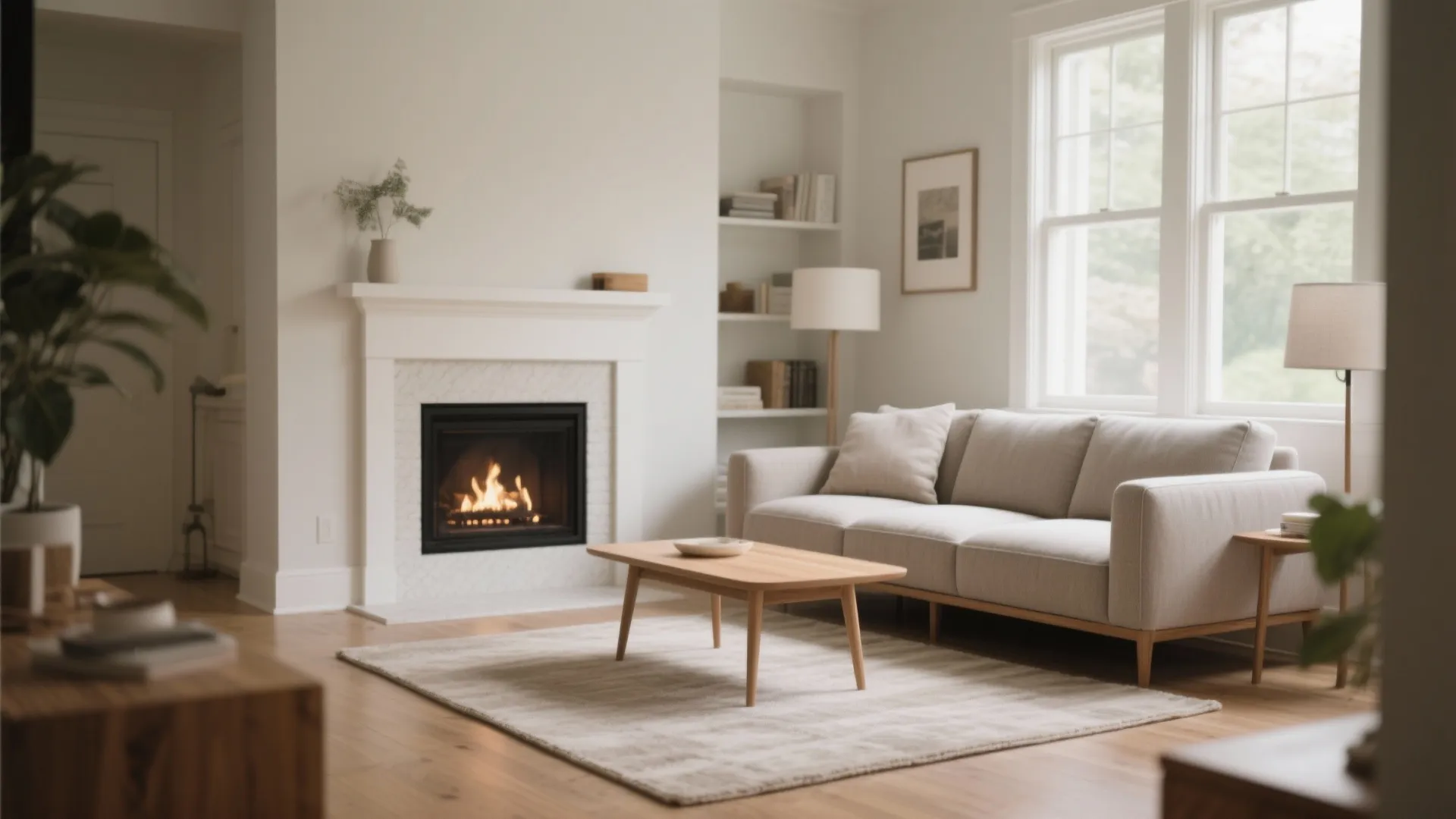 Low-profile sectional, high-impact comfort