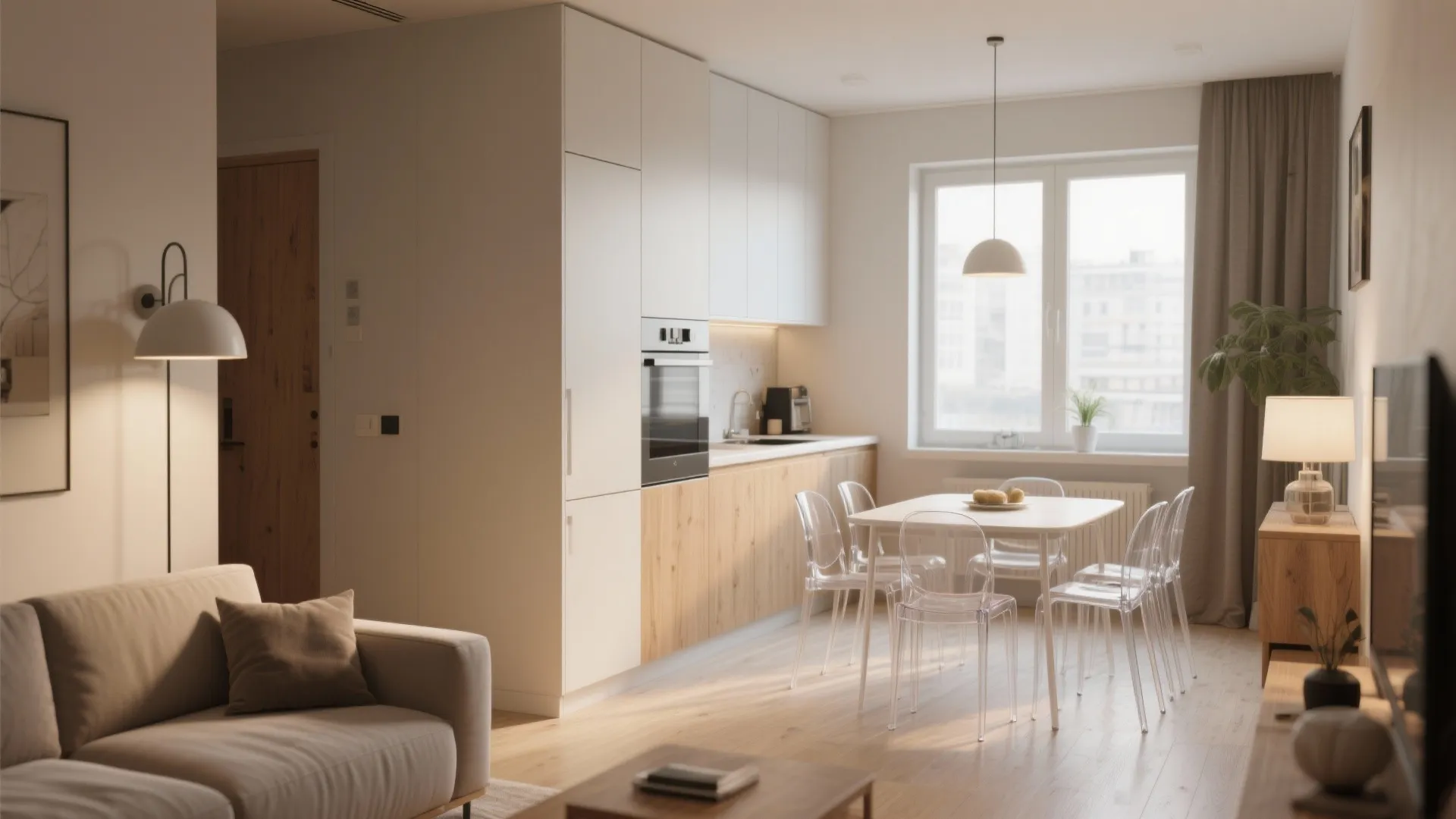 1. Open up sightlines with low-profile furniture