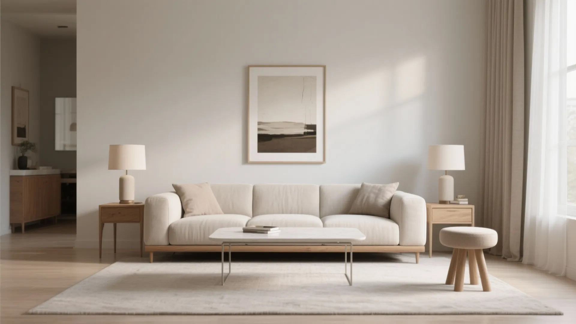 Calm Symmetry with a Low Profile