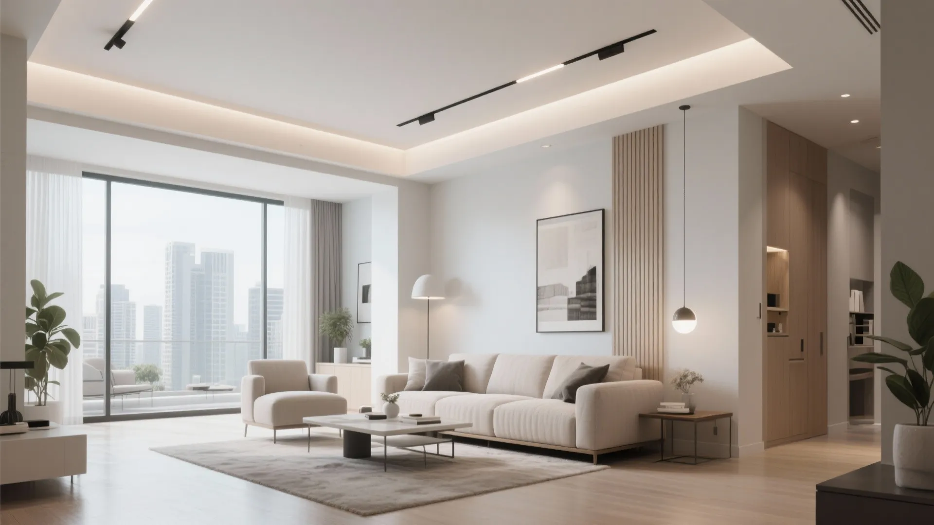 Low-Profile Track for Low Ceilings