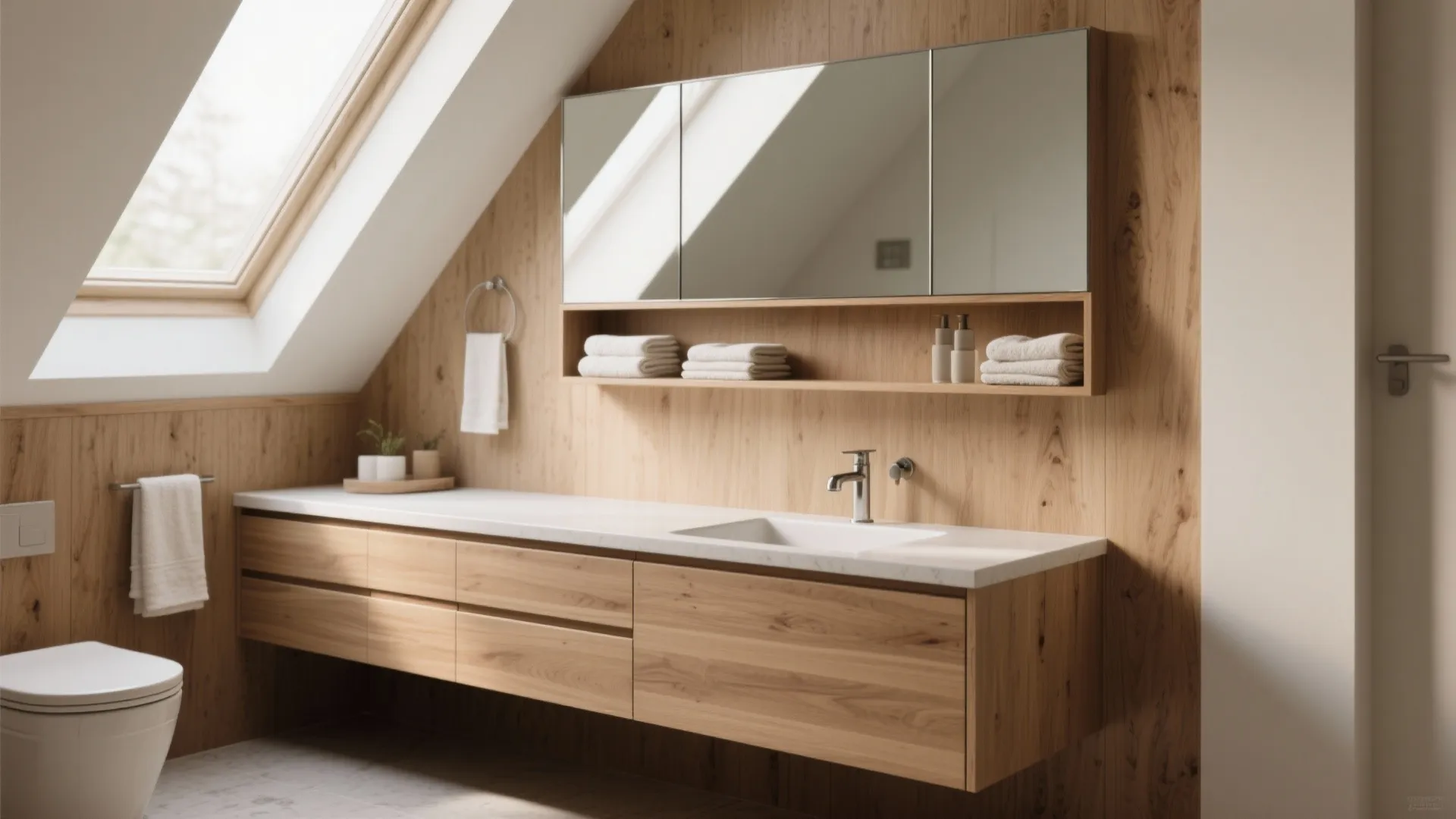 5 Small Attic Bathroom Ideas