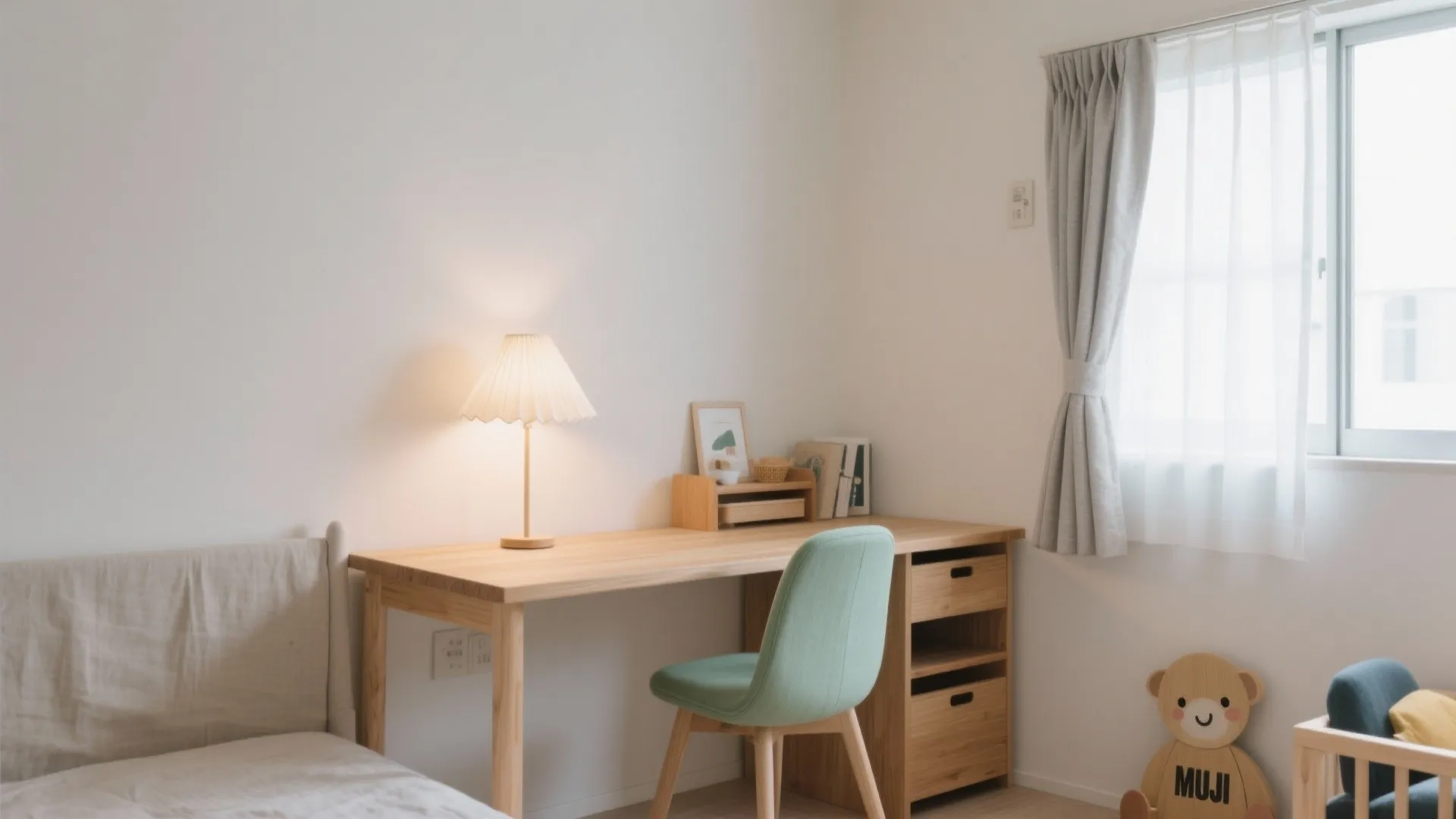 Tips 4: 日式風の色づかいは「低彩度＋一点アクセント」