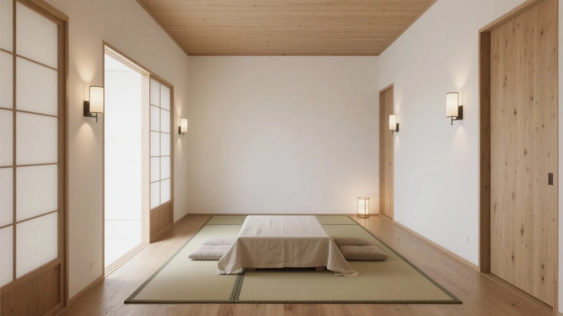 H2-4｜光と色：日式の低彩度＋自然材で“奥行きの錯覚”をつくる