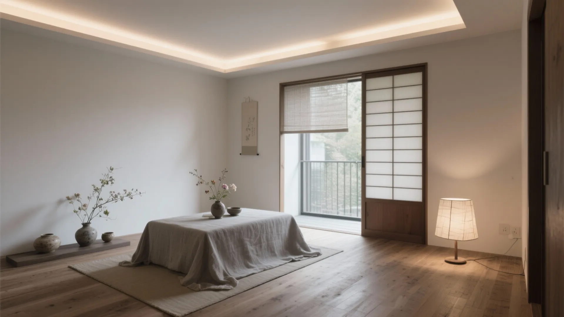 Tips 4: 光と色は“低彩度×多層”で整える（日式风格 / 日本都市）