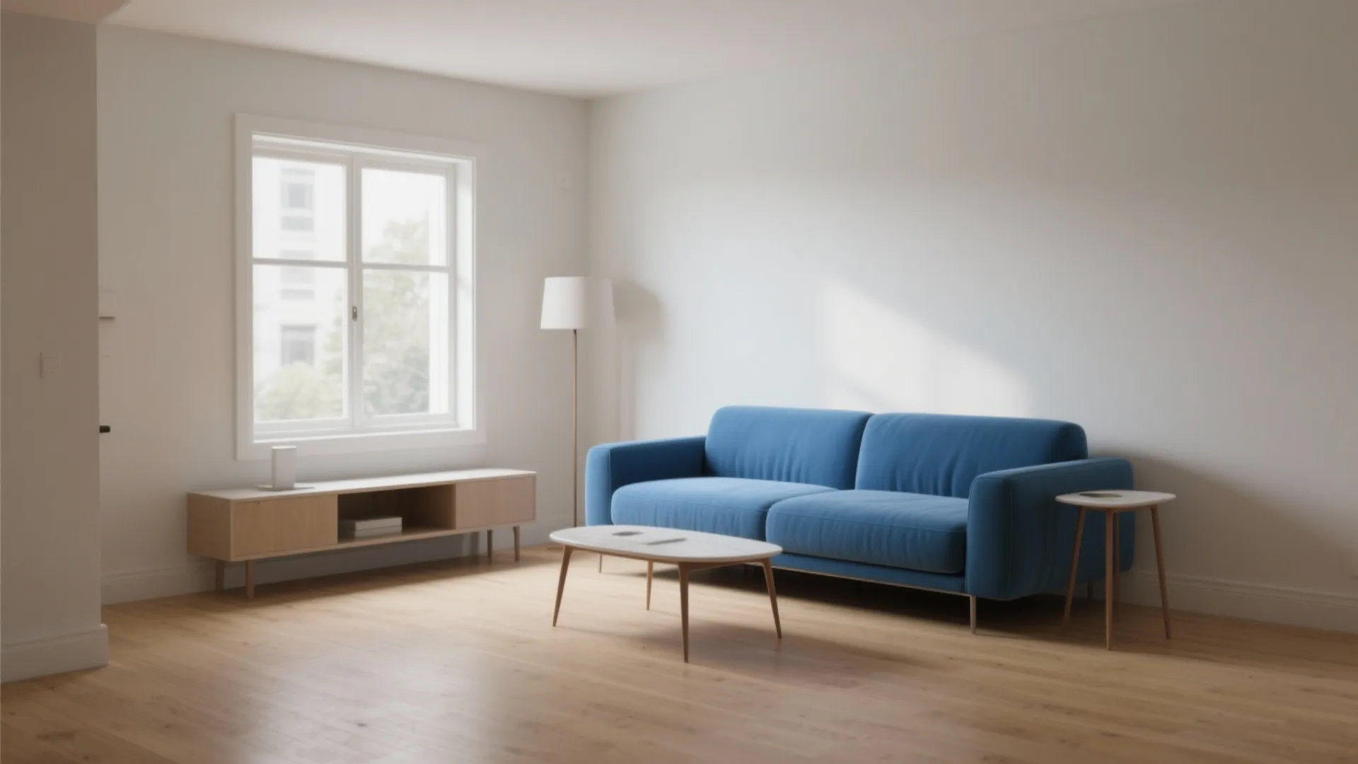 3. Play with Proportion: Low Seating and Slim Profiles