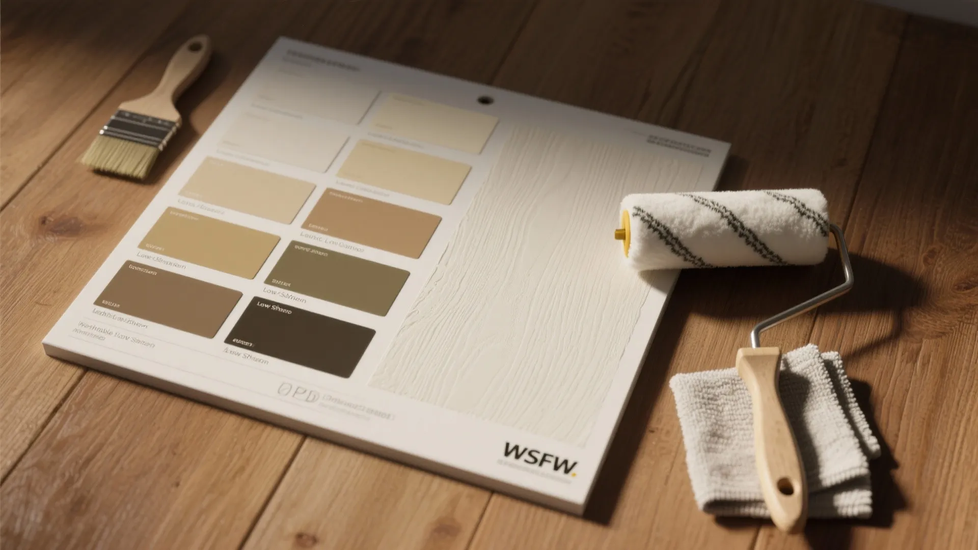 1. Start with a washable, low-sheen base