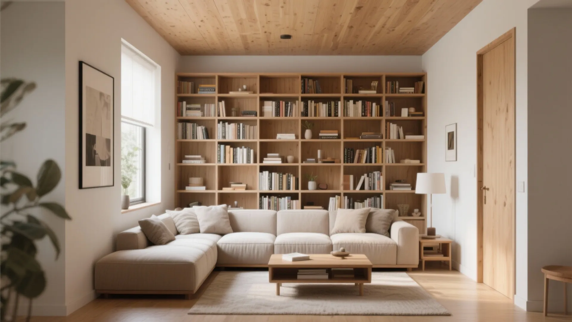 3. Low-Slung Furniture for Vertical Space