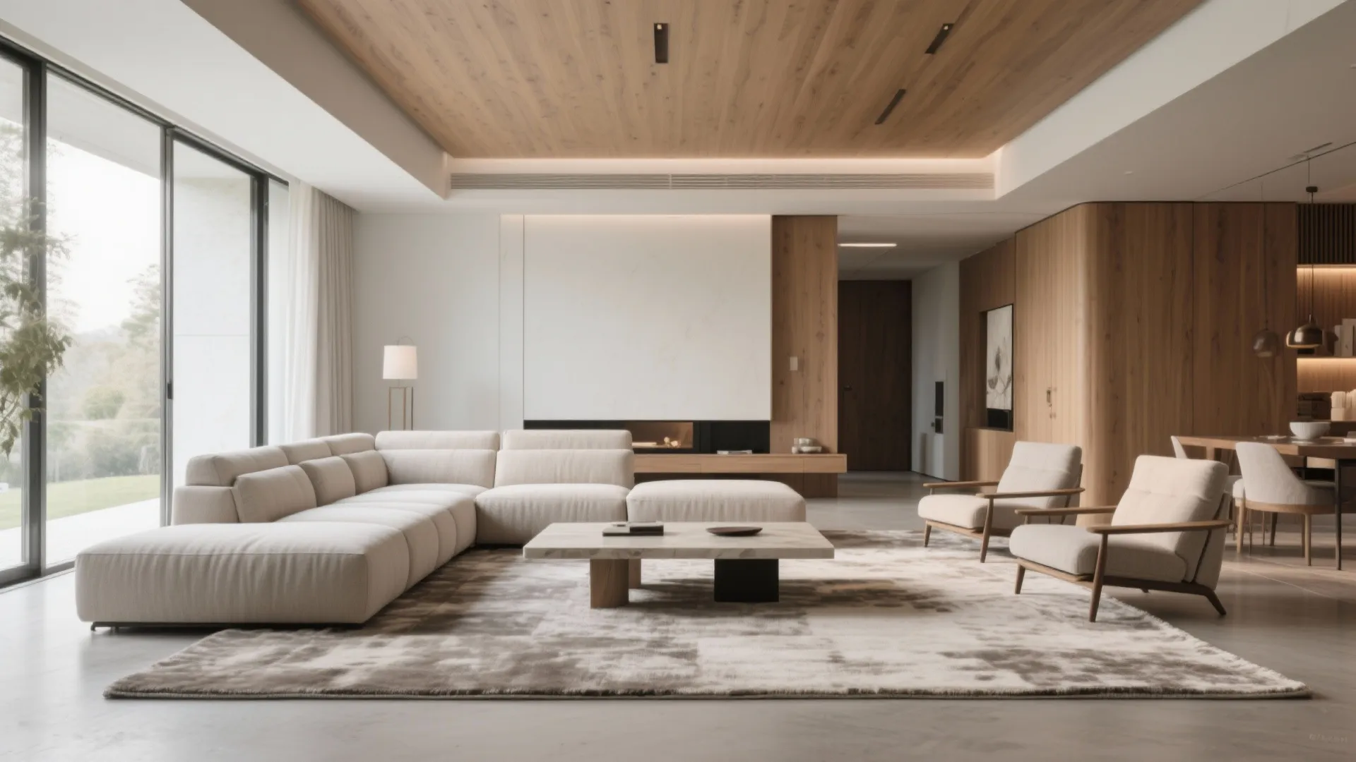 Low-Slung Seating and Elevated Comfort