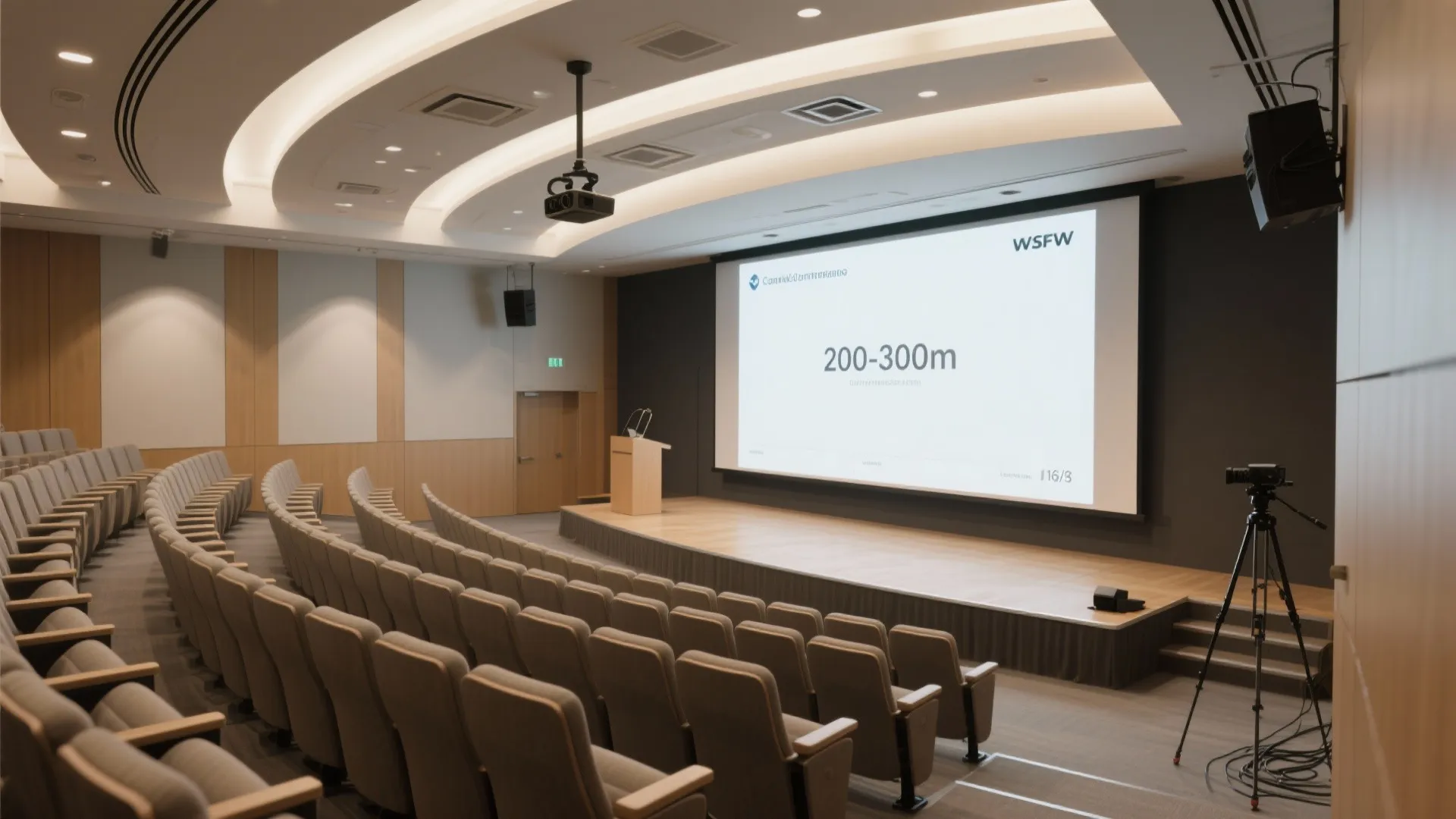 Stage presence and sightlines without a big stage