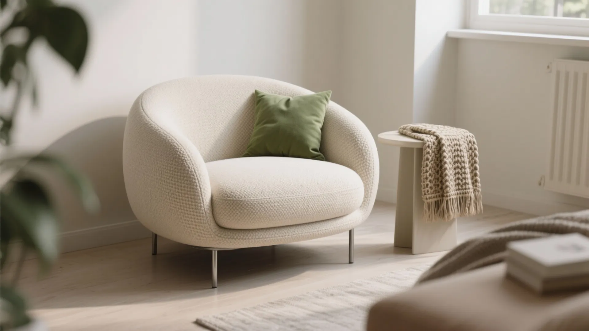 2. Low-Profile Tub Chairs for Airy Flow