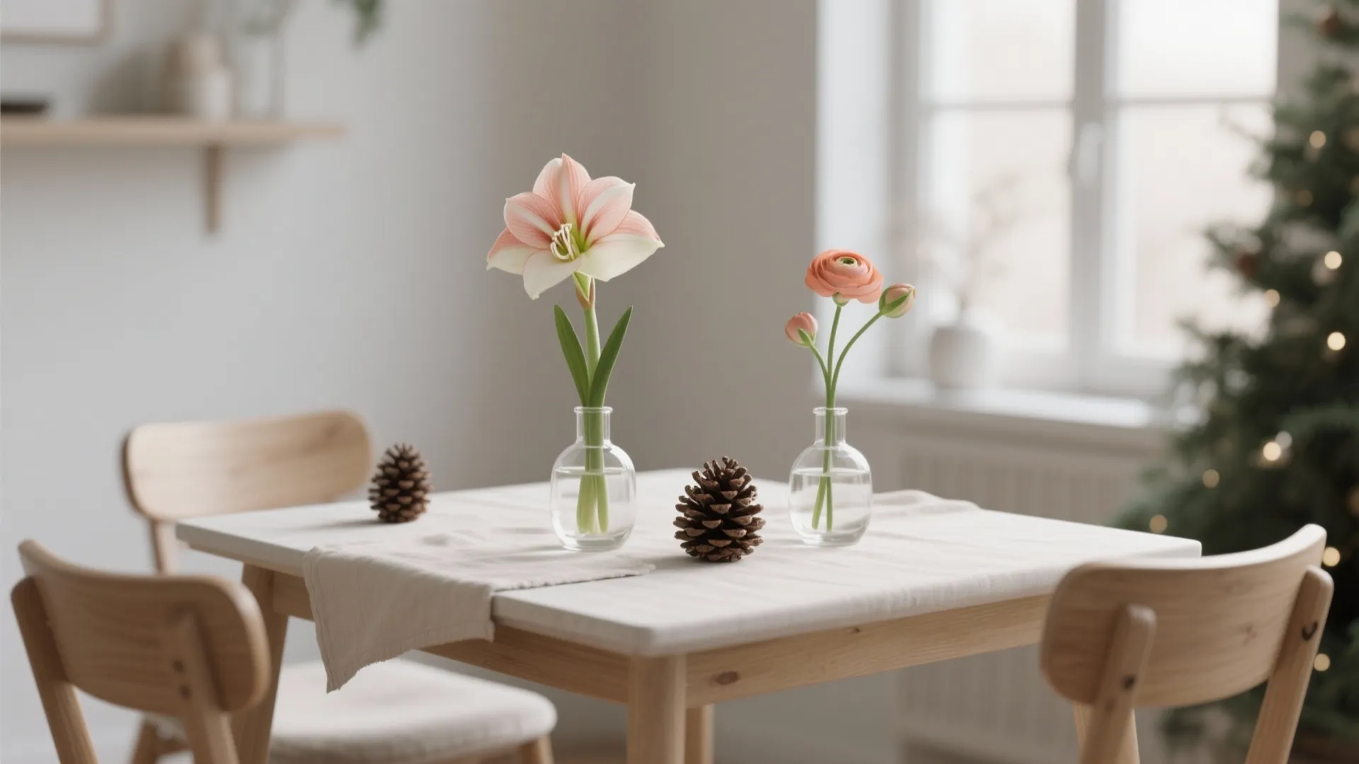 Low Vase + Single Bloom Rhythm