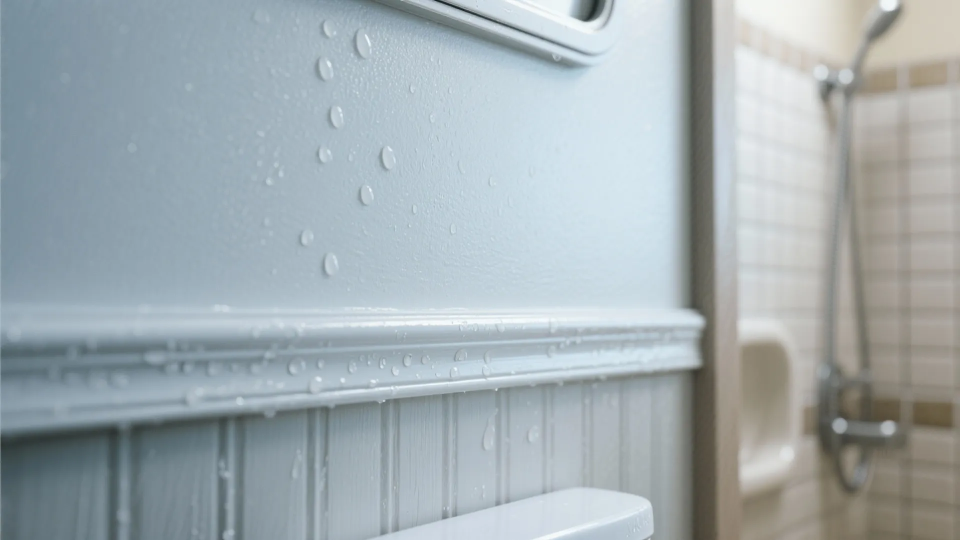4. Pick durable, low-VOC paints for moisture-prone areas