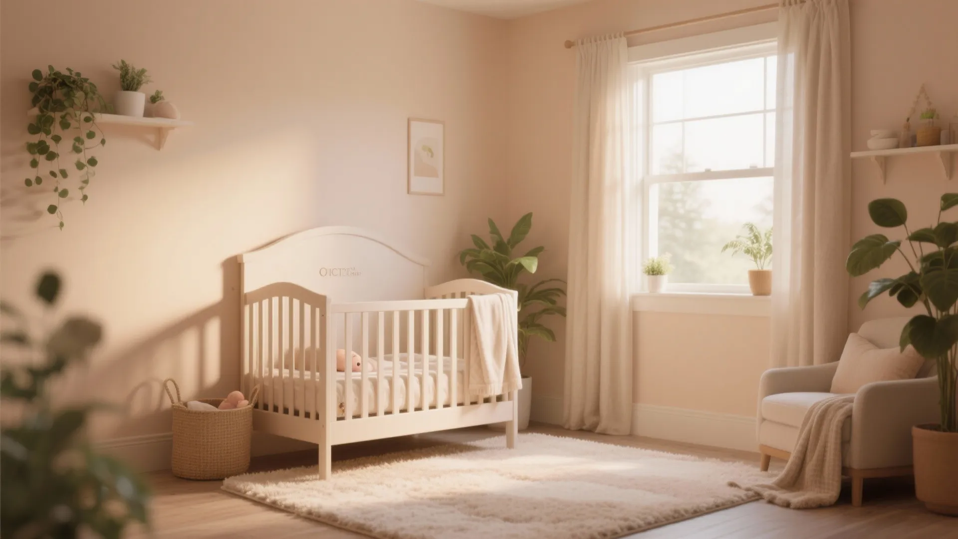 4. Opt for low-VOC one-coat options in bedrooms and nurseries