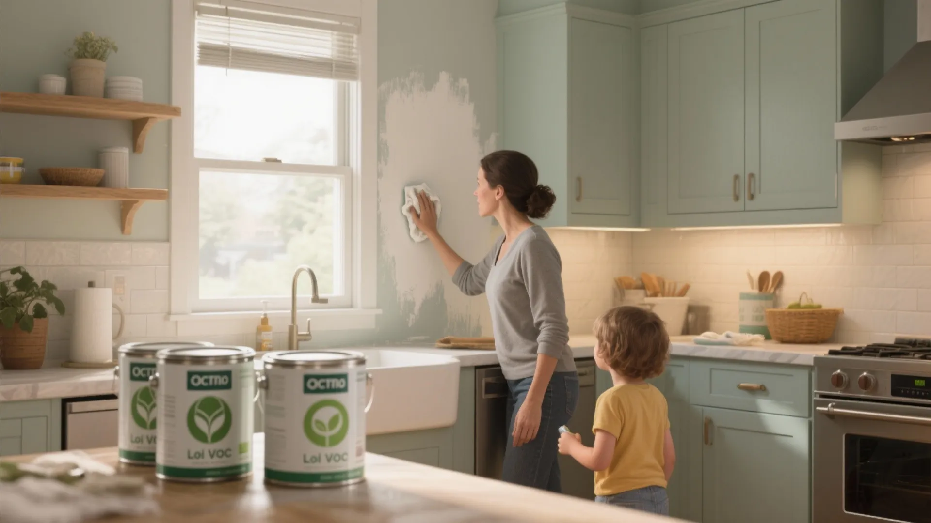 5. Go Low-VOC and Pick Washable Finishes for Longevity