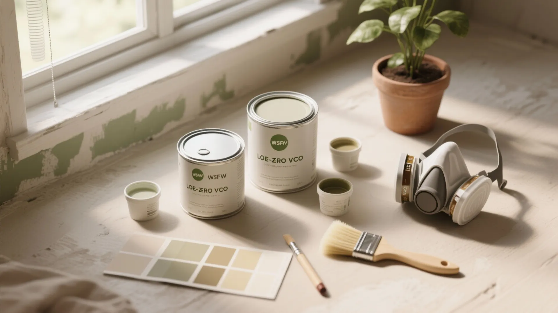 Low-/Zero-VOC Options — Health First in Small Spaces