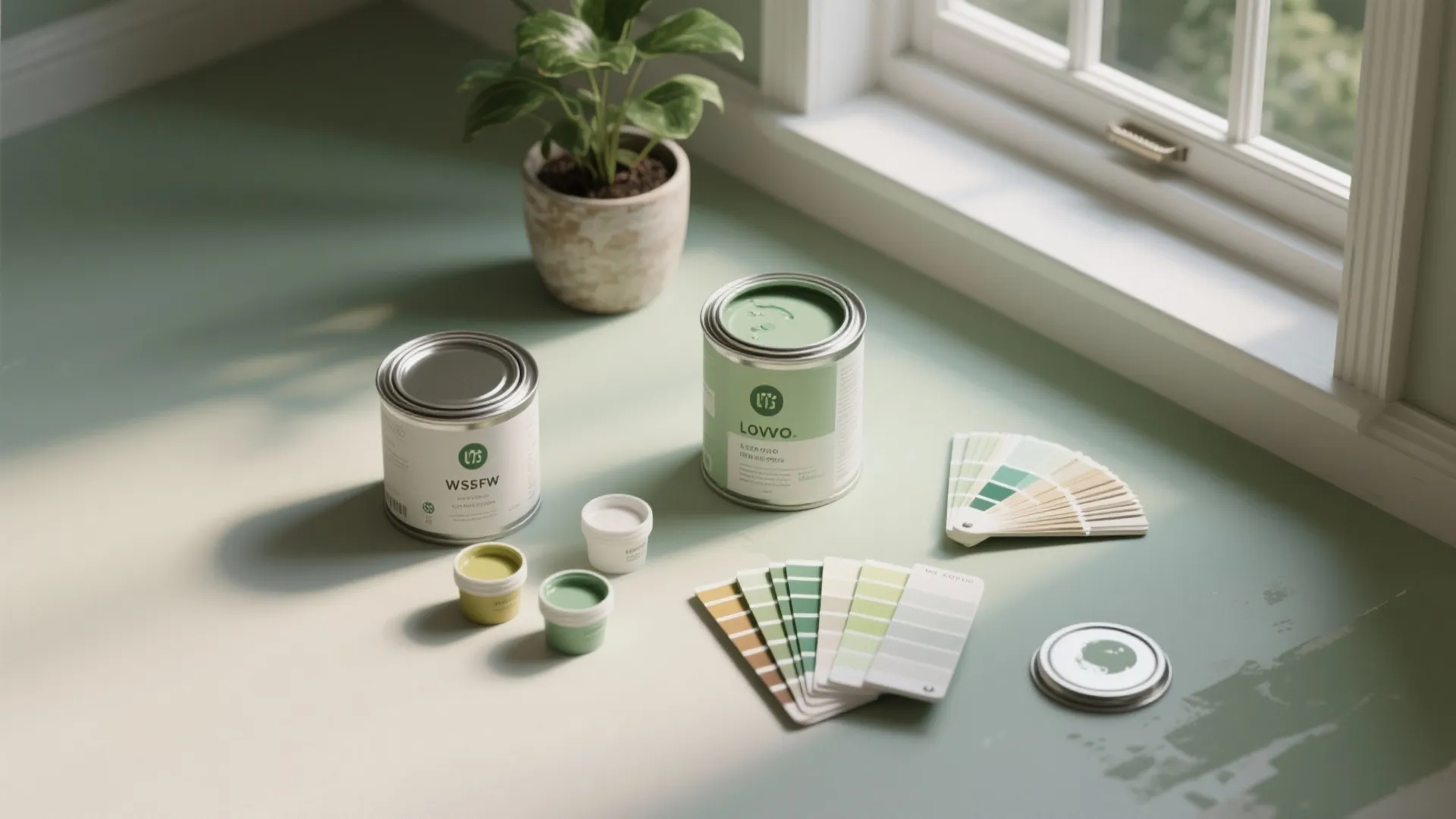 4. Prioritize low-VOC or no-VOC paints for health