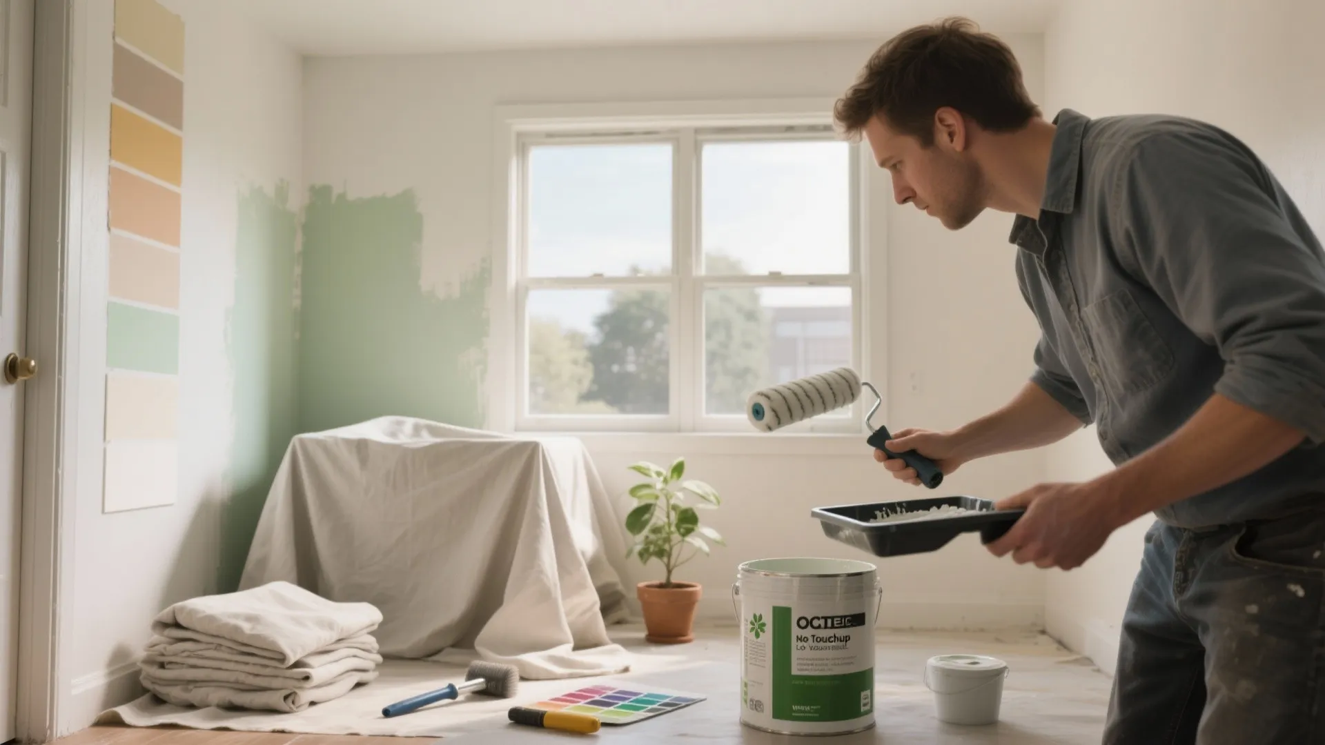 5. Choose low-VOC latex and plan for maintenance