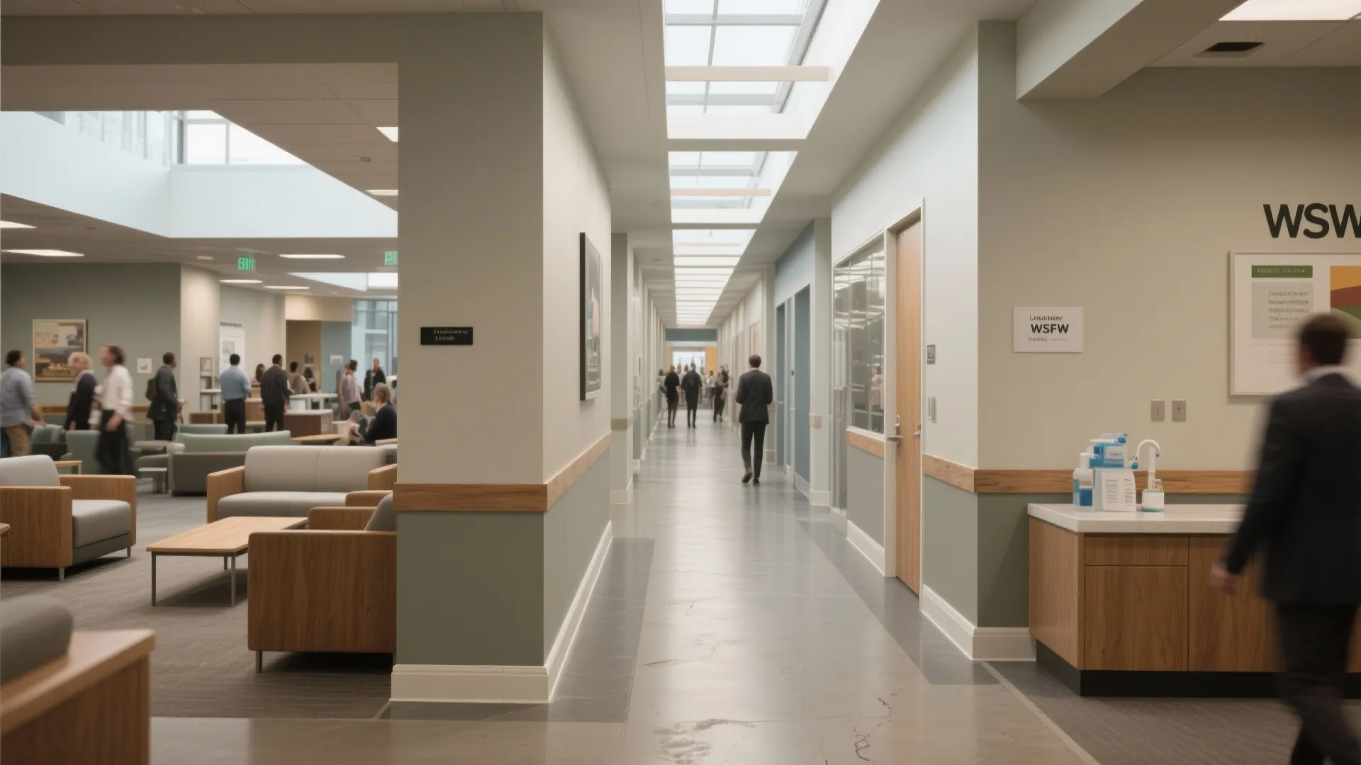 2. Use durable low-VOC finishes in high-traffic areas