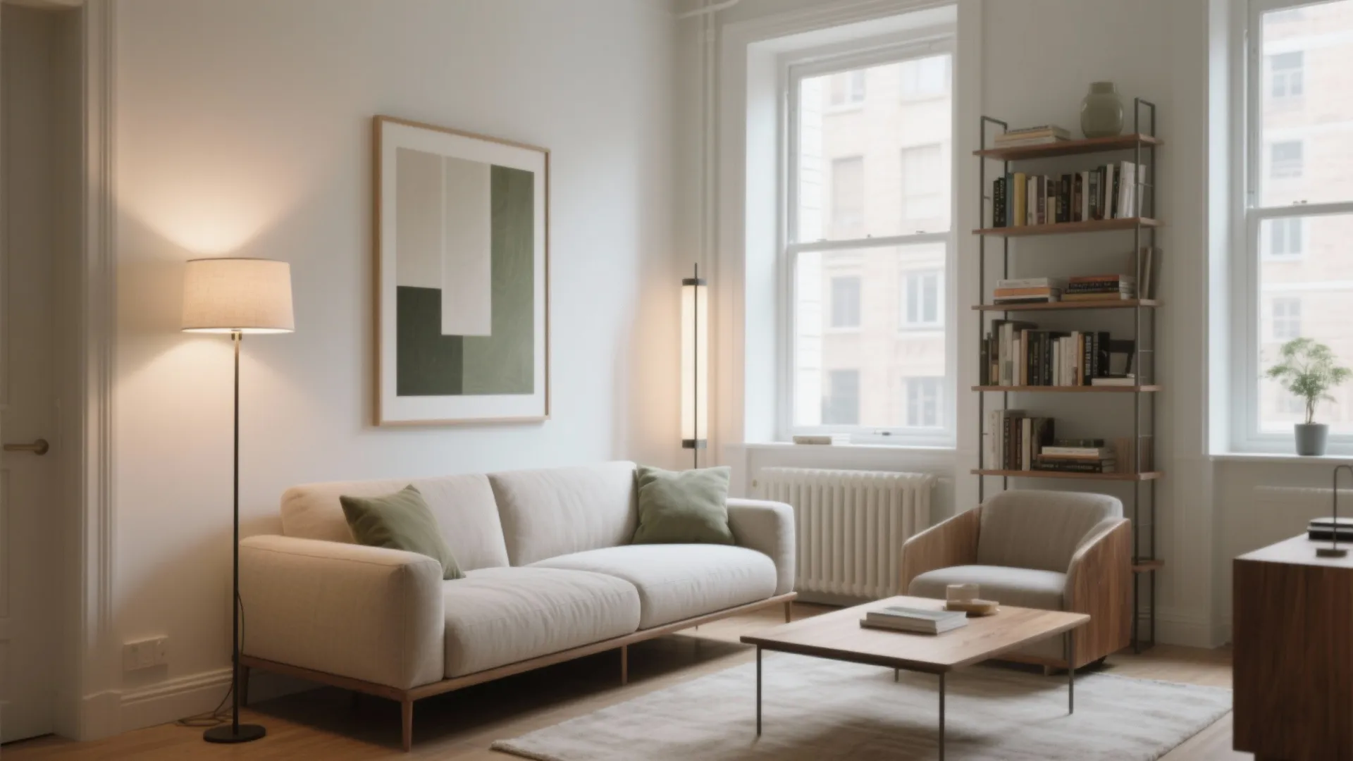 Low-Back Couch to Keep Sightlines Open