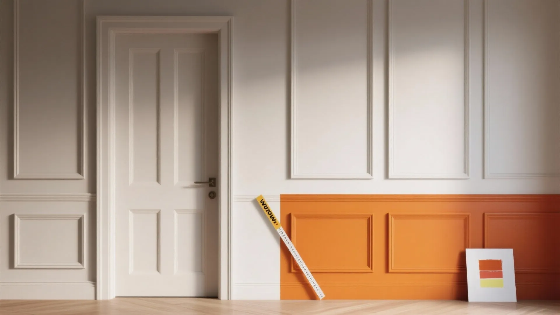 4. Color-block lower panels