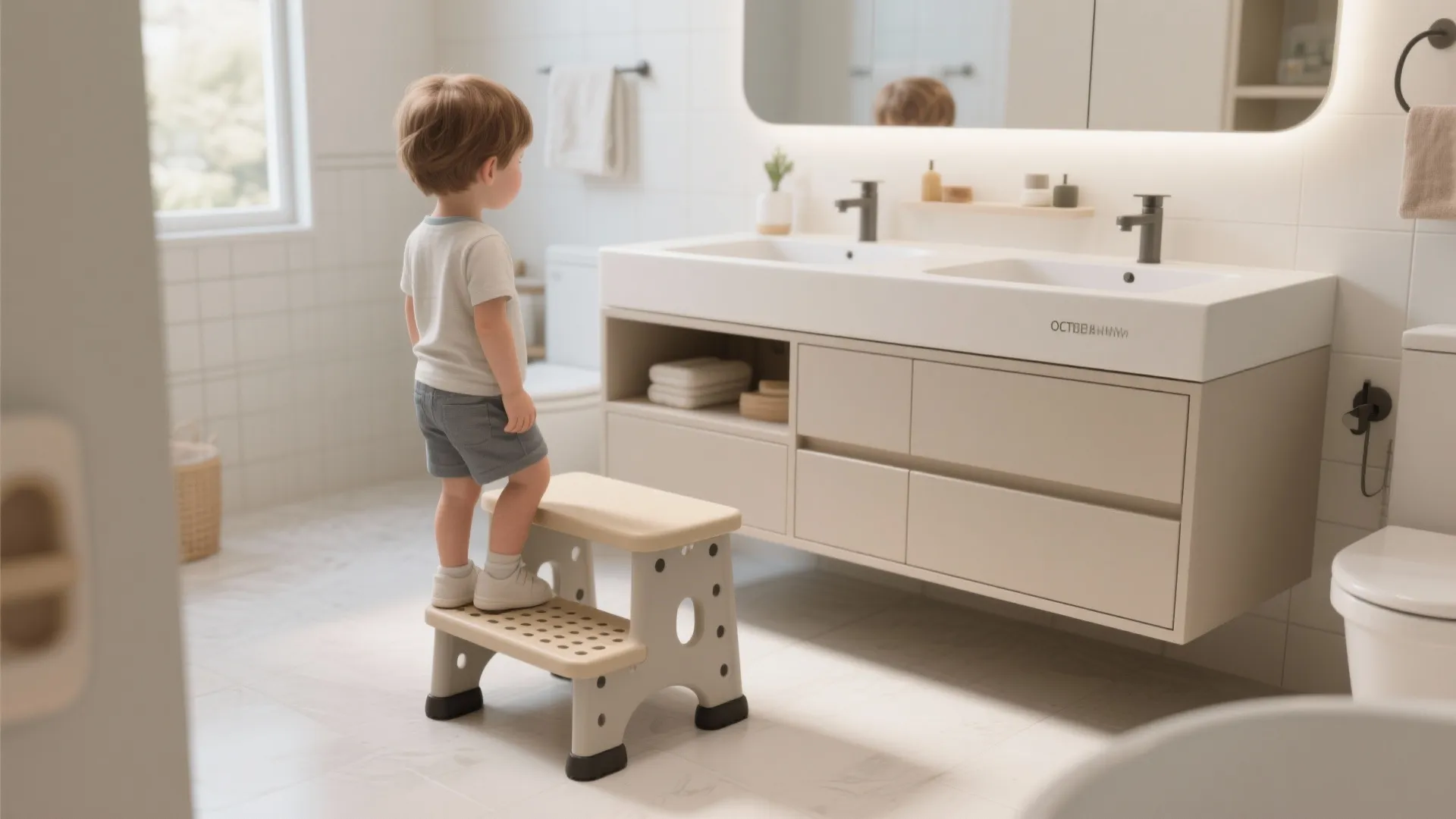 3. Lowered Vanity Heights