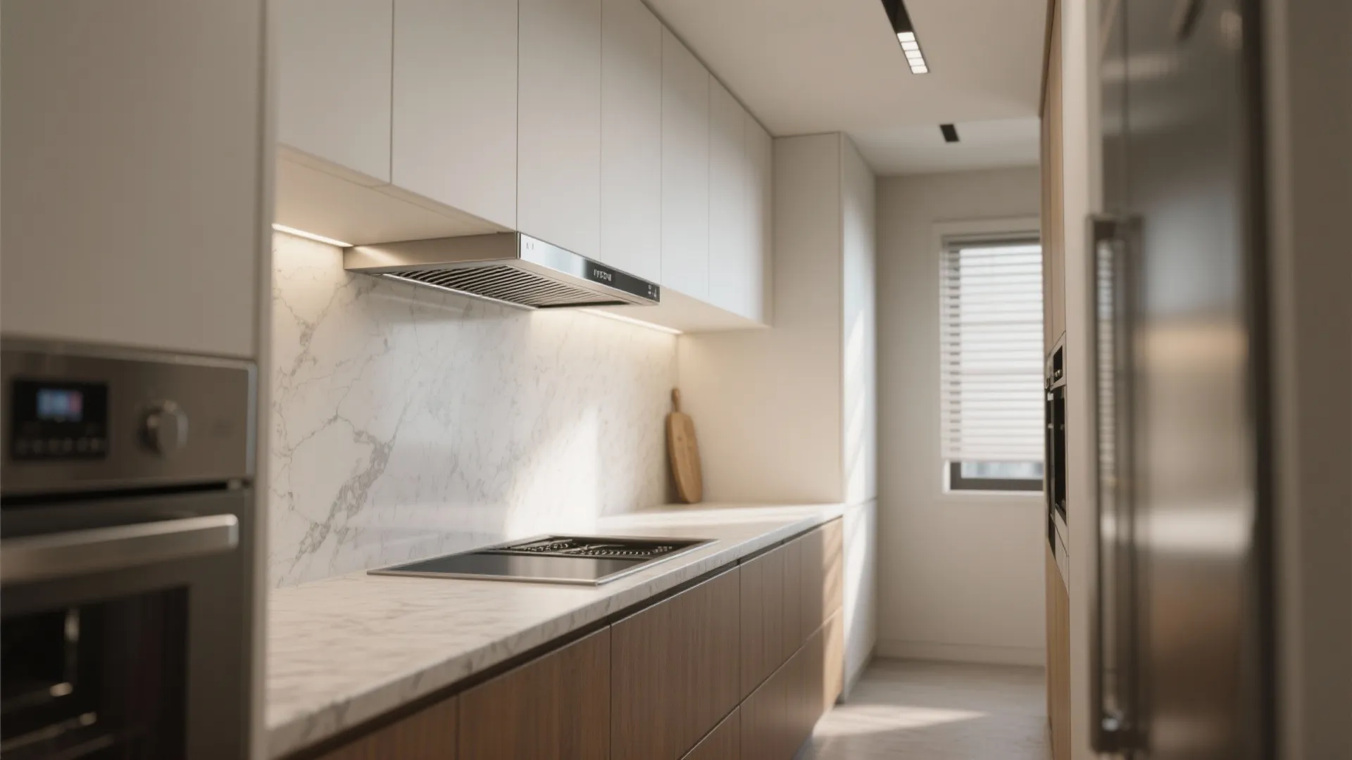 1. Low-profile under-cabinet insert