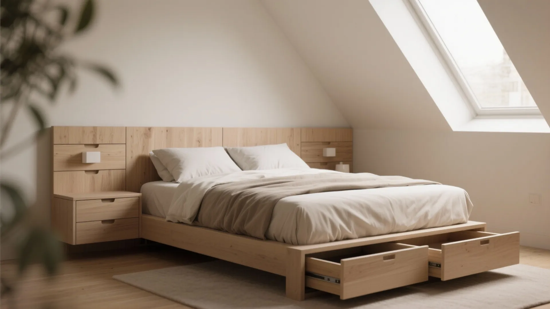 1. Choose a low-profile king frame