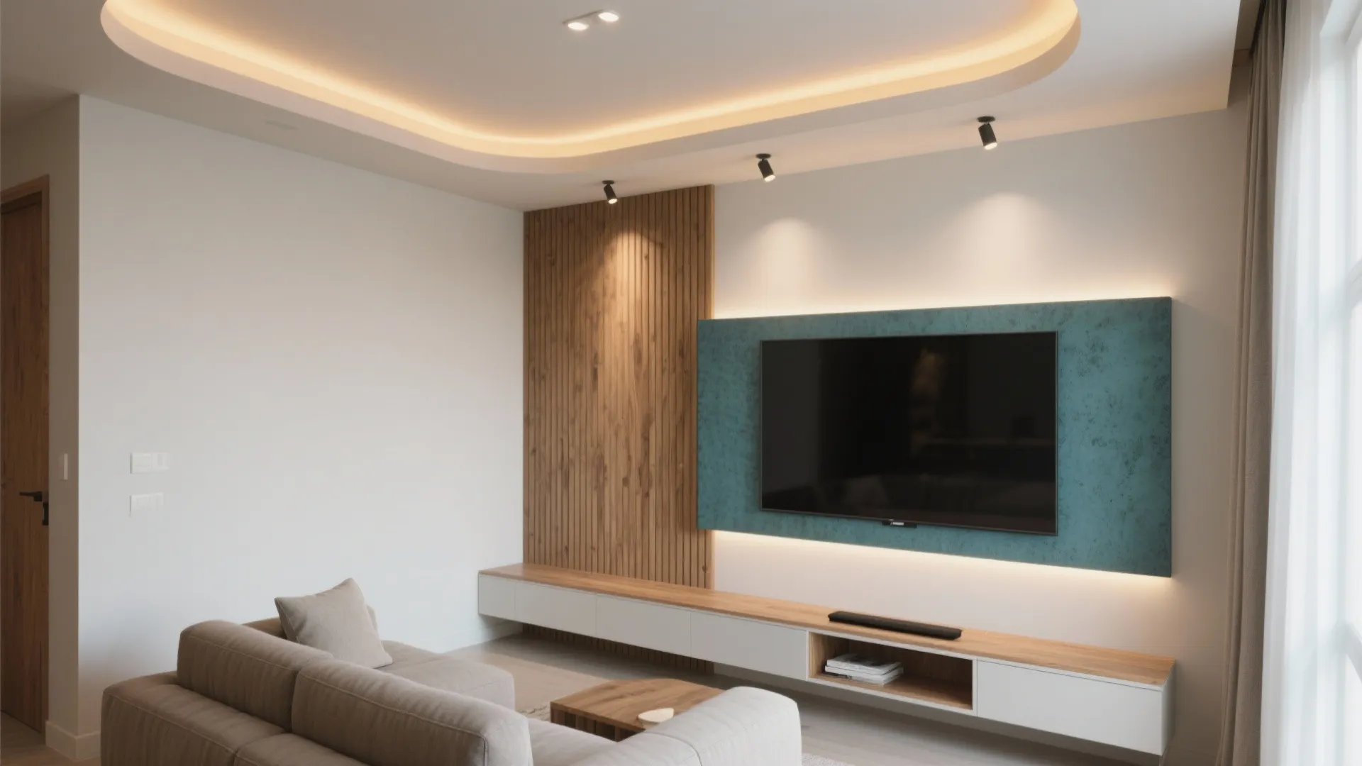 5 Living Room Wall Ceiling Design Ideas: A senior interior designer’s take on small-space walls and ceilings that work hard and look effortless