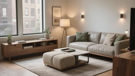5 Smart Ideas for a Small Living Room with Ottoman
