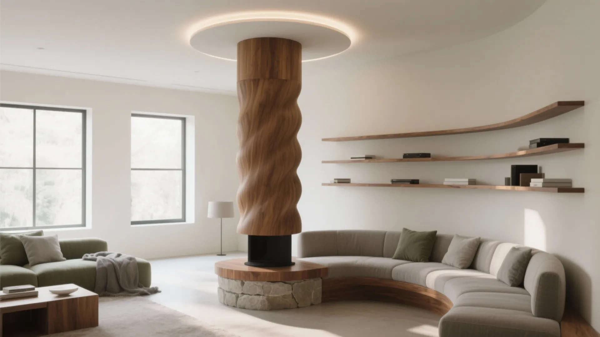 5 Living Room Pillar Design Ideas That Actually Work: Transform structural columns into assets with warm materials, smart storage, curves, mirrors, and lighting strategies backed by real project experience