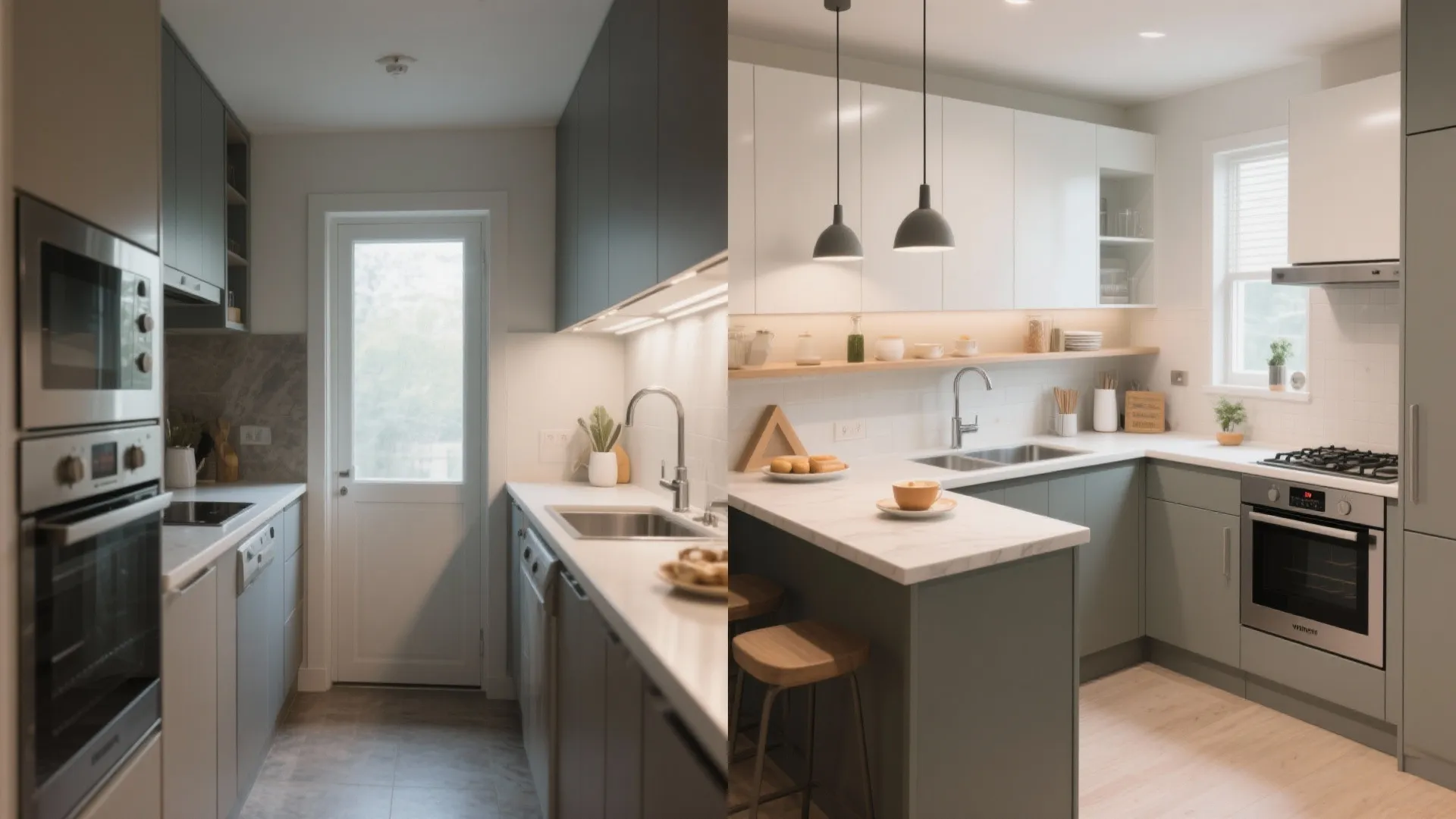 L-Shaped Kitchen That Maximizes Counters