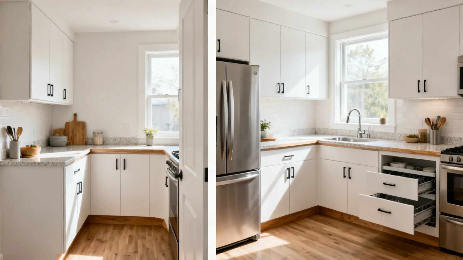 L-Shaped Layout to Unlock Counter Space