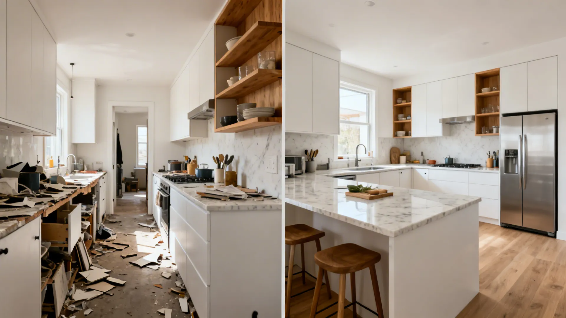 Smart L-Shaped Layout in Tight Footprints