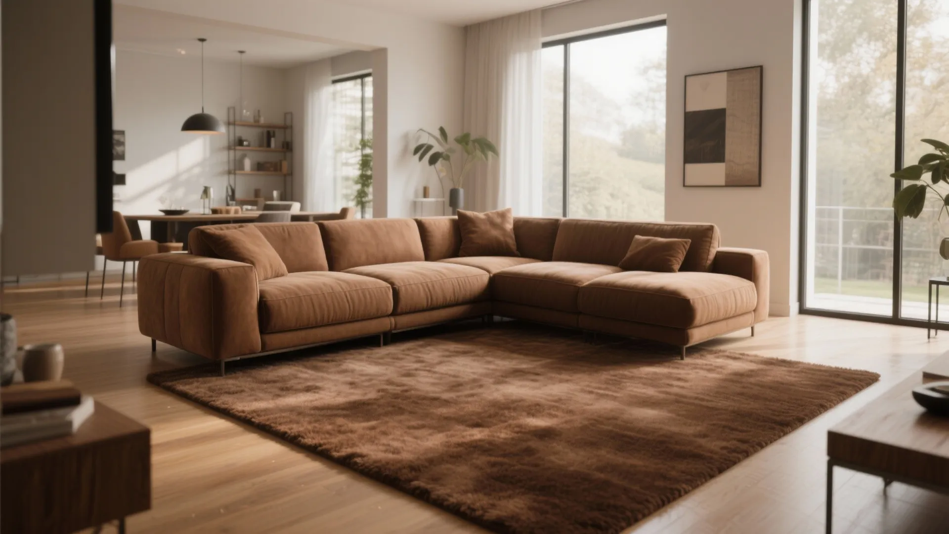 L-Shaped Furniture Layout