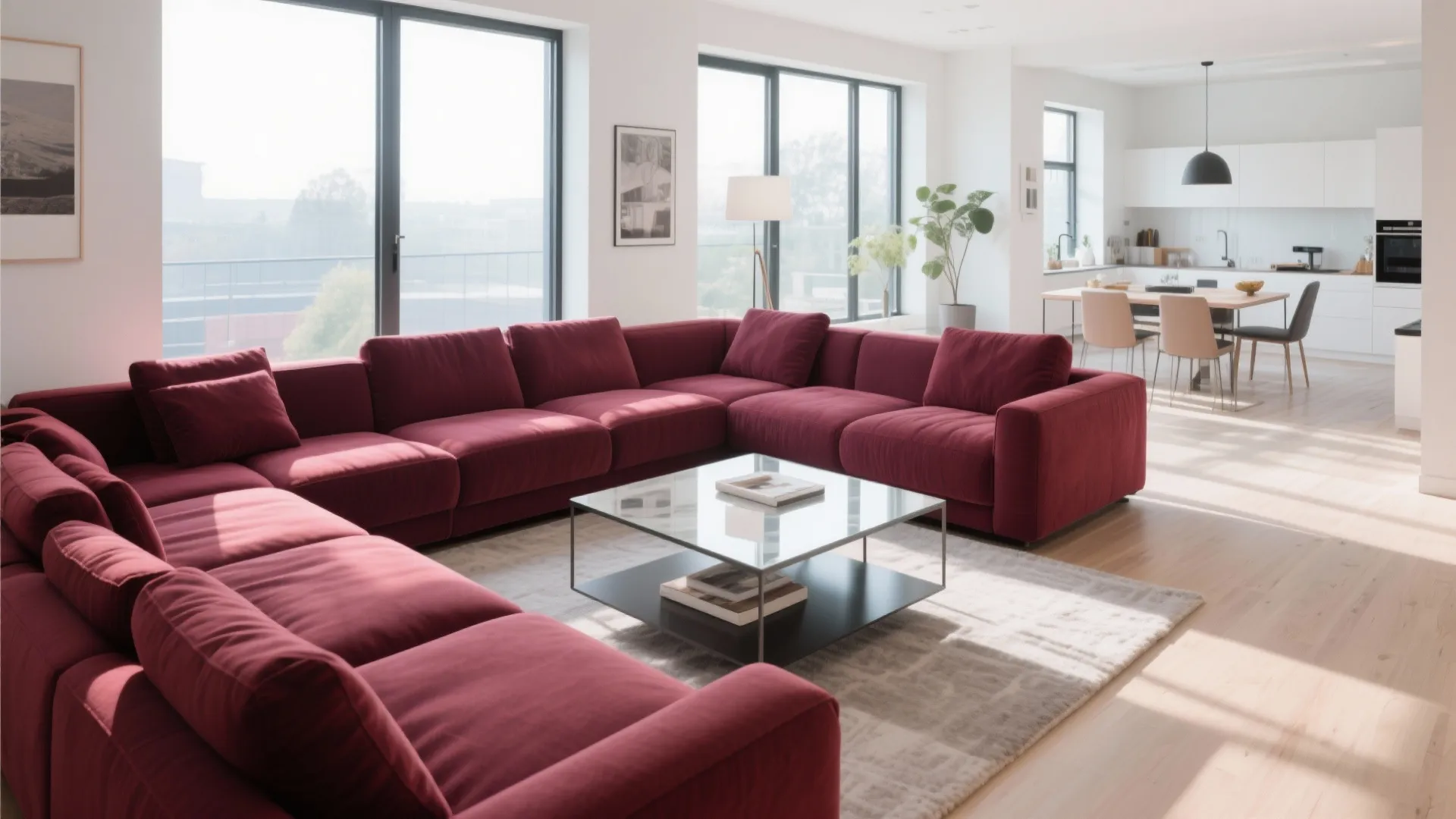 8. L-Shaped Layout for Functionality