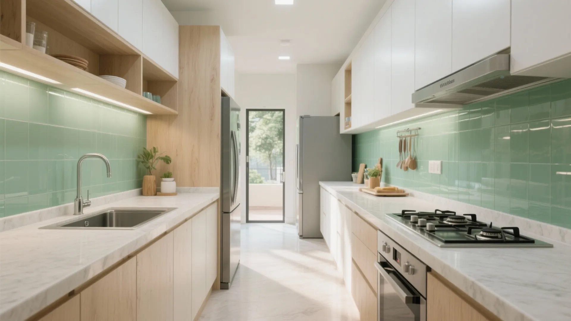 L-shaped kitchens that work with real movement
