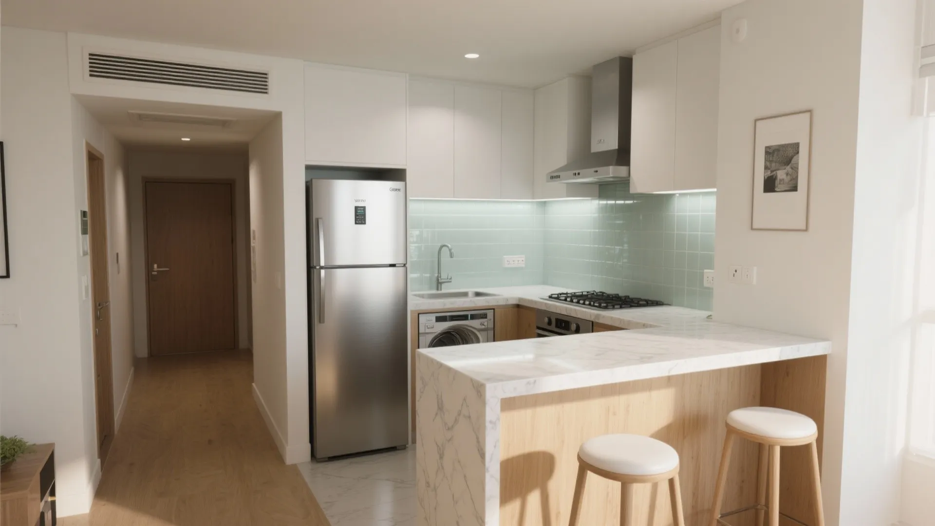 Kitchen that works: L-shaped or parallel galley