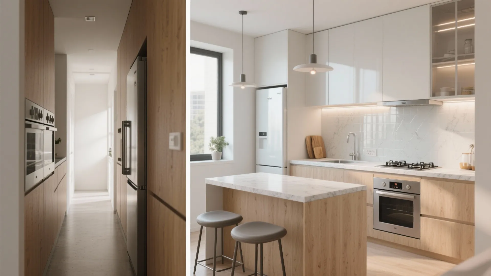 Reworking the Kitchen: From Galley to Light L-Shape