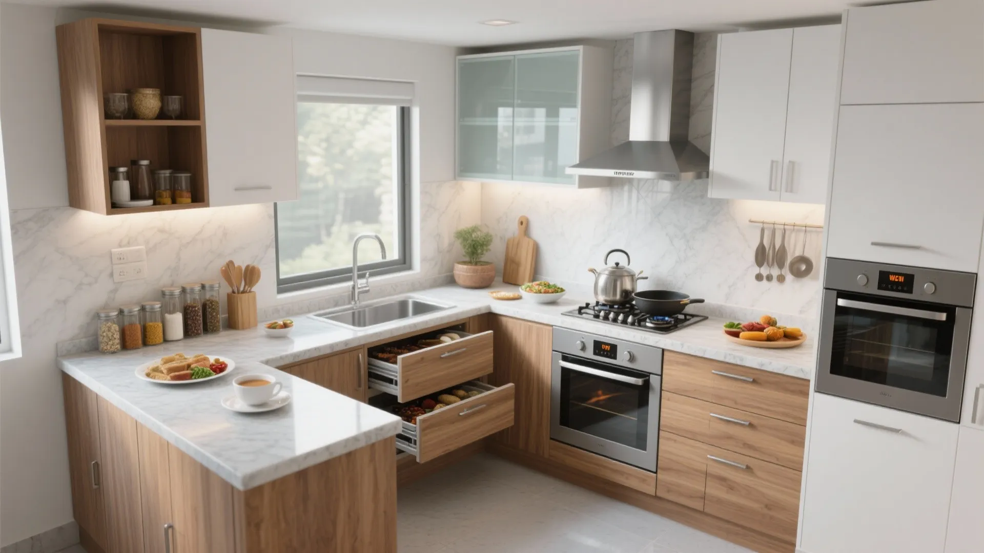 Modular Kitchen That Works Hard (and Stays Calm)