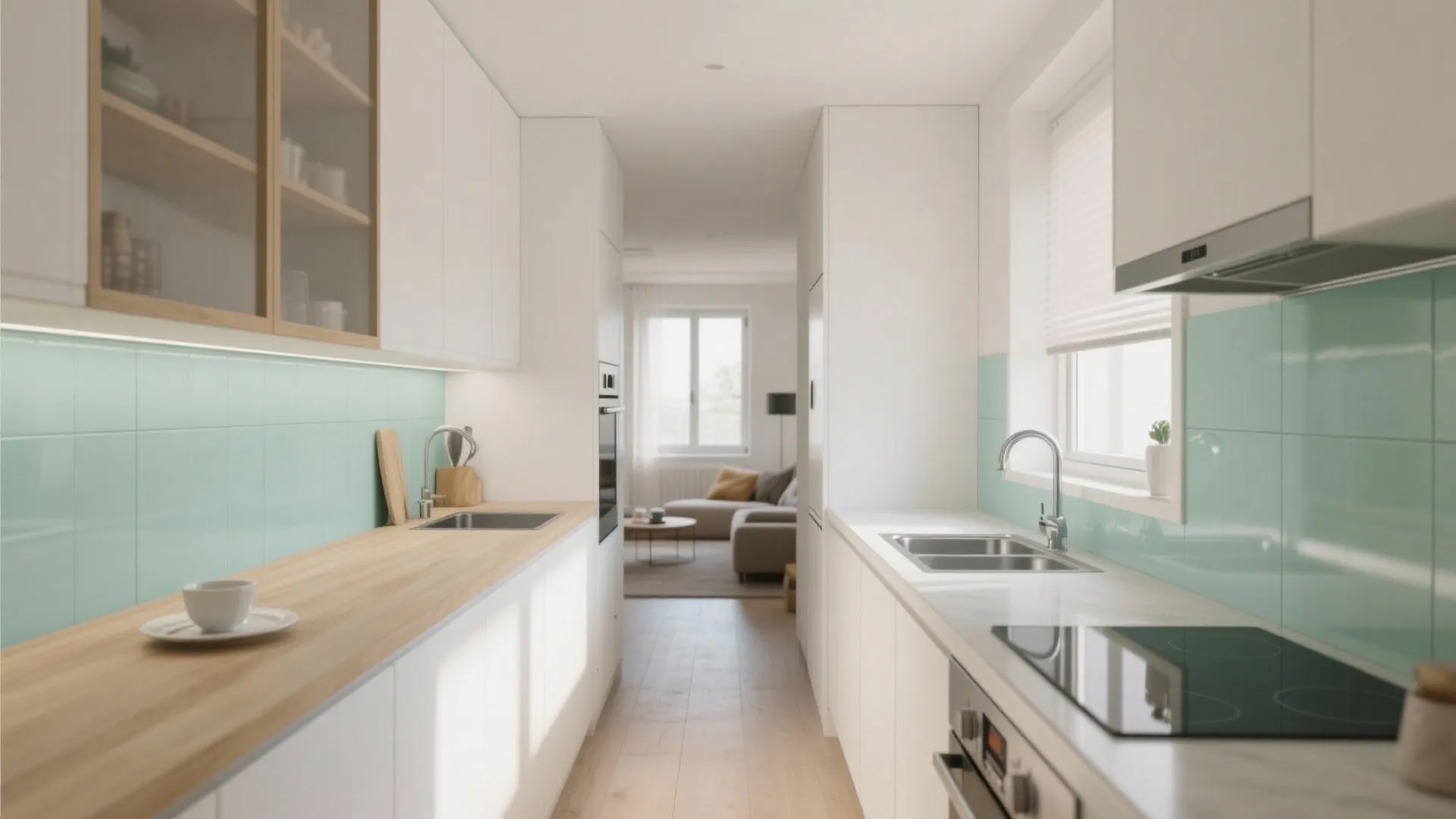 L-Shaped Kitchen to Unlock Counters and Flow