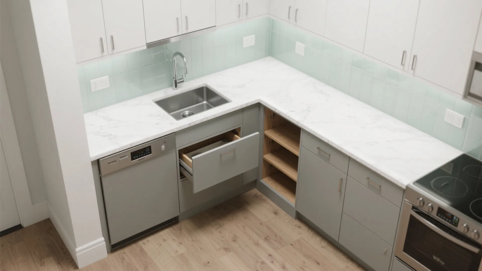 L-Shaped Layouts That Unlock Counter Space