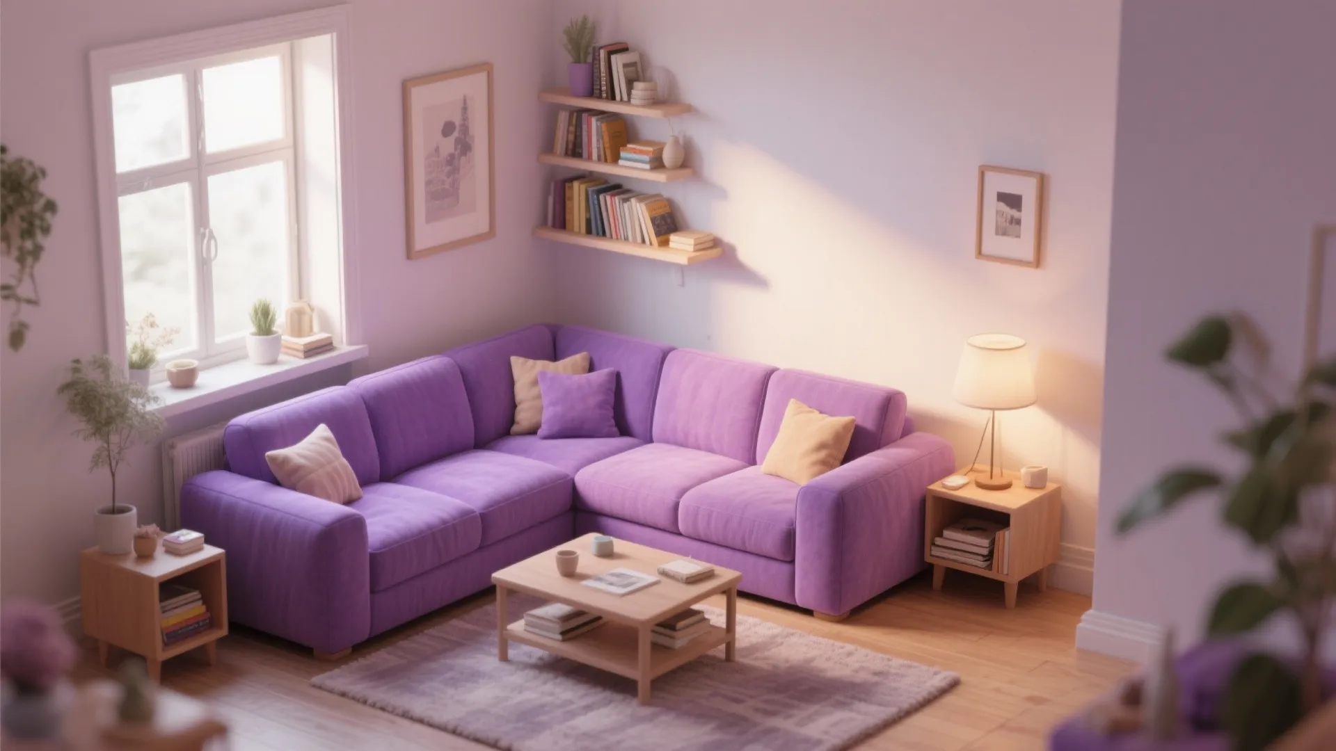 5. L-Shaped Arrangement in a Small Space