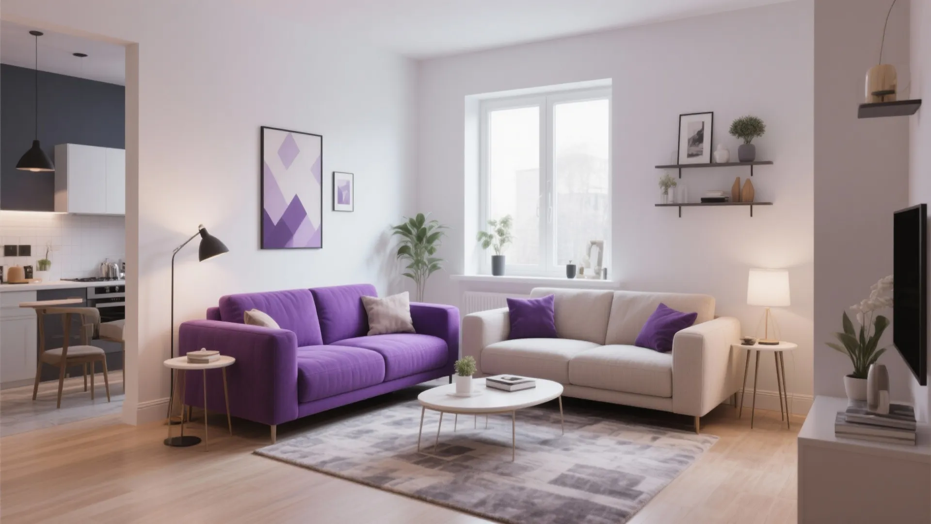 4. L-Shaped Arrangement for Social Flow