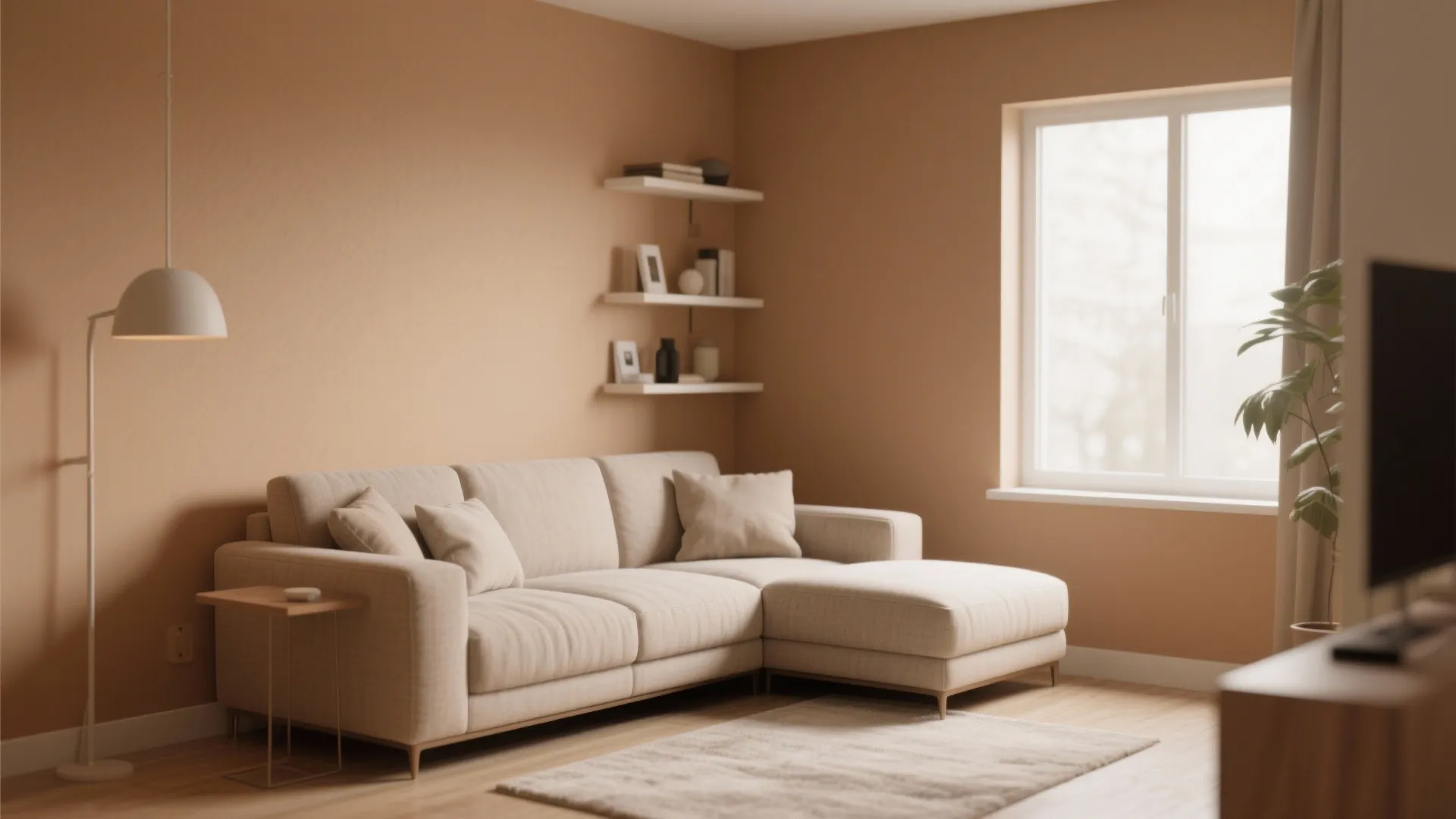 6. L-Shaped Sofa for Small Spaces