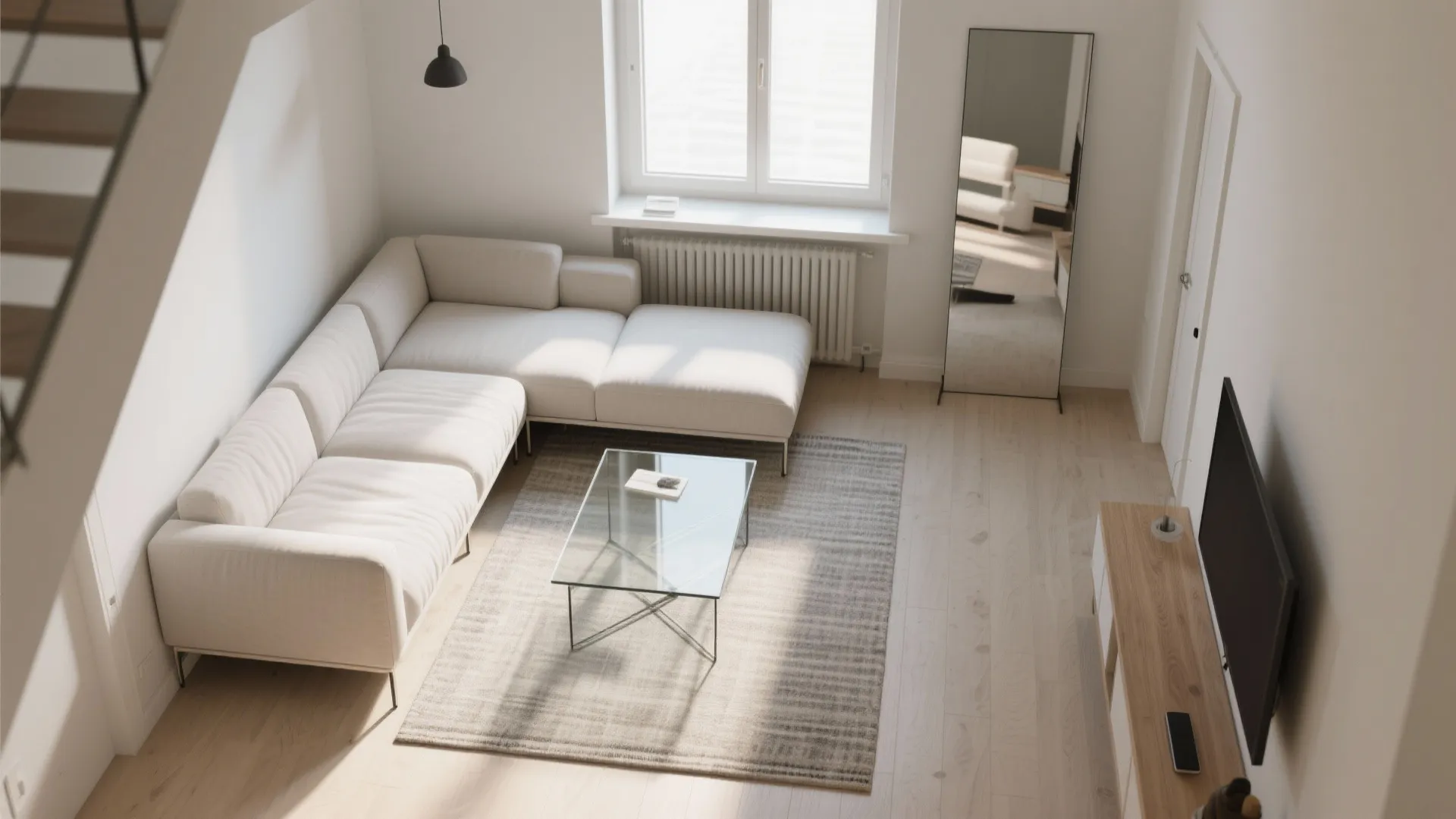 L-Shaped Seating to Unlock Flow (Even in Studios)