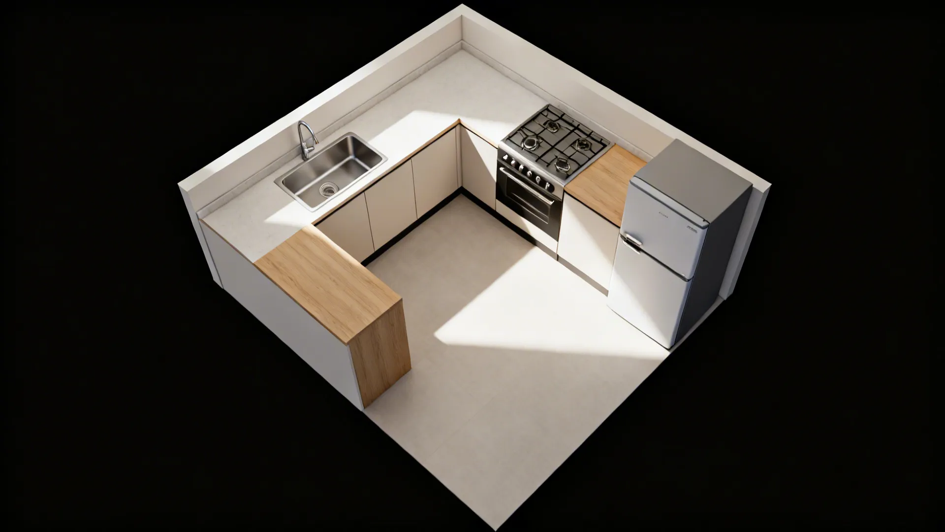 L-Shaped Micro Layouts With Smart Work Triangles