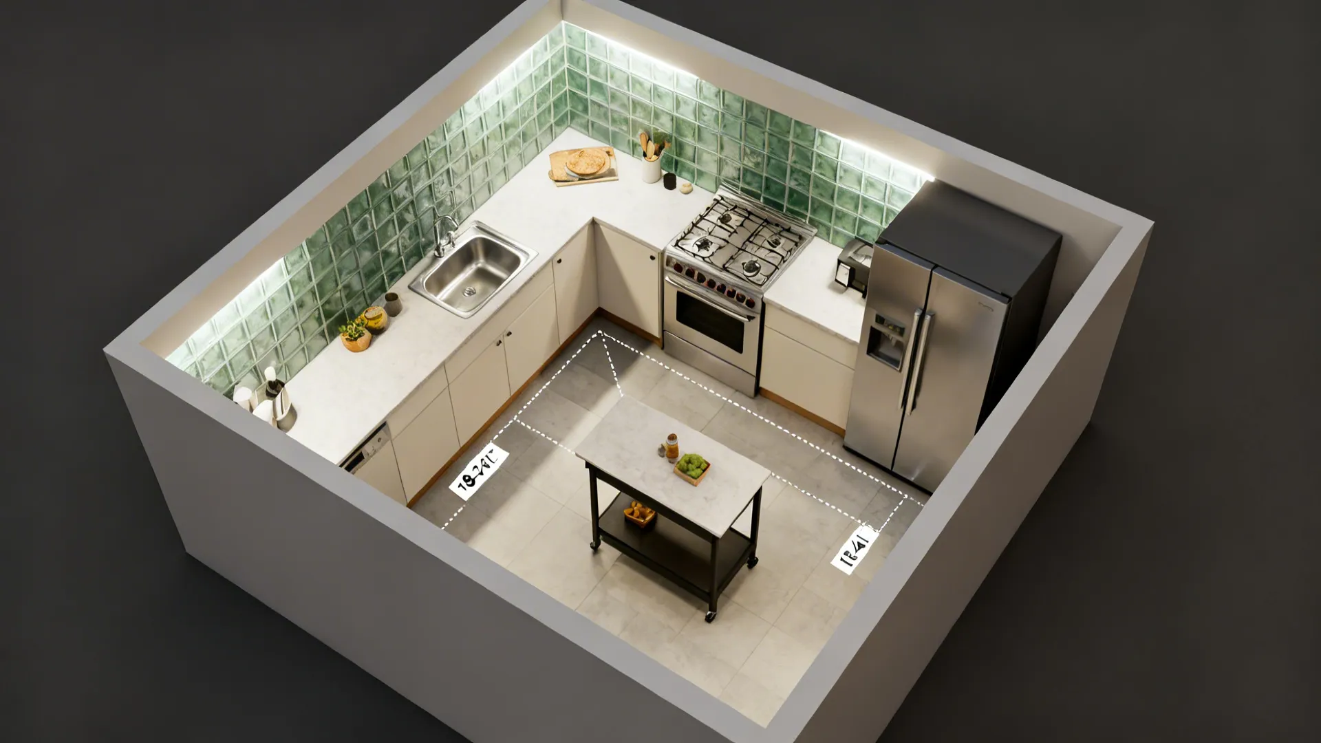 L-Shaped Compact Layout