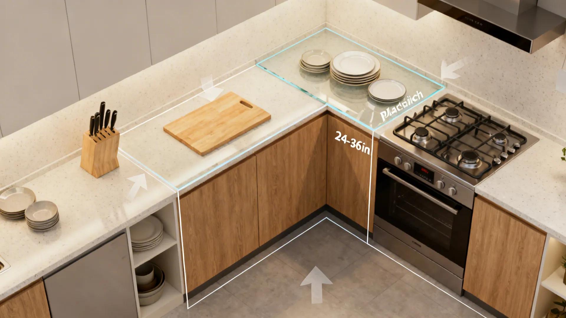 Small Kitchen Platform Too Cramped? 5 Layout Fixes