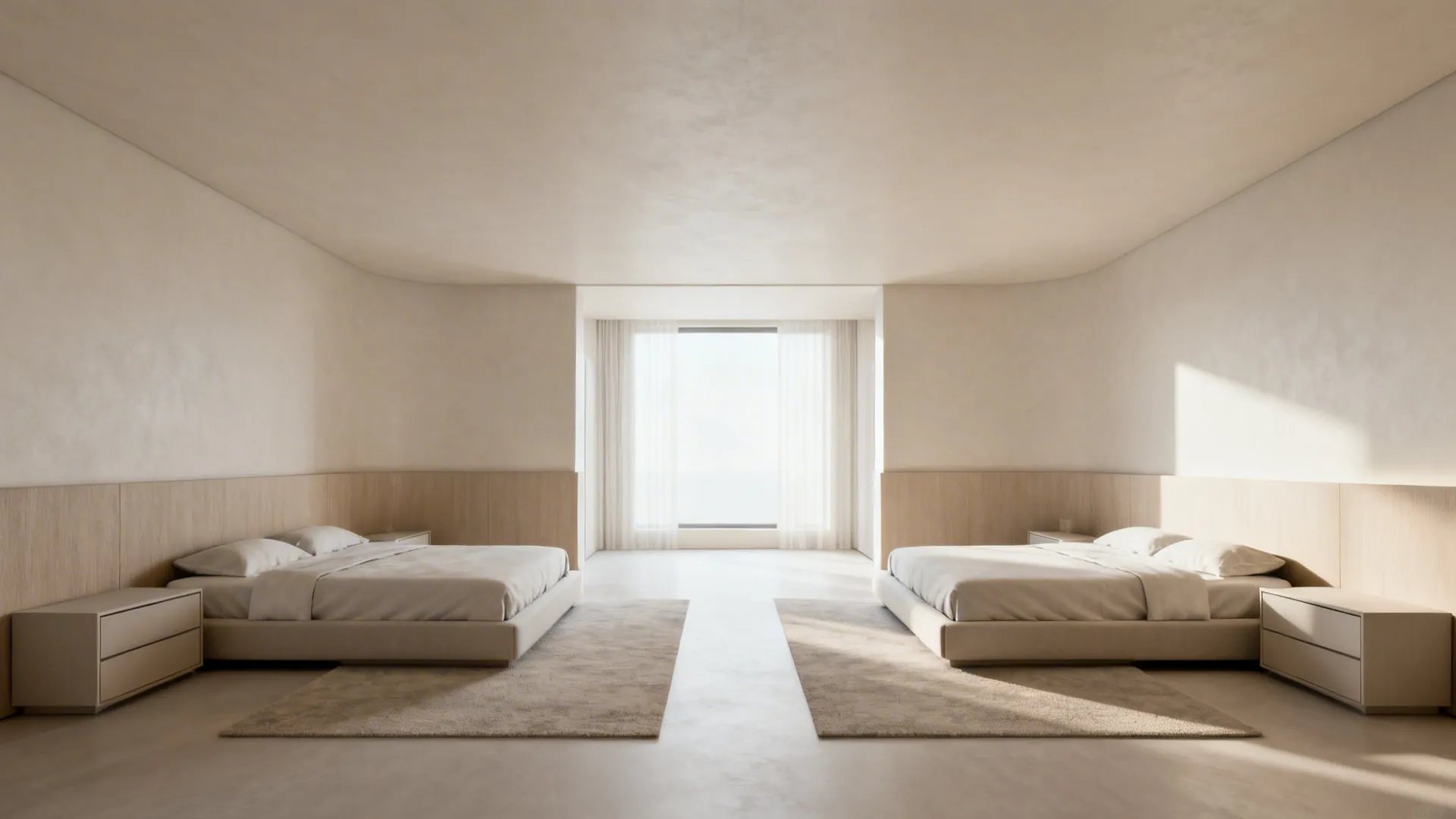 5. Corner L-shape twin arrangement