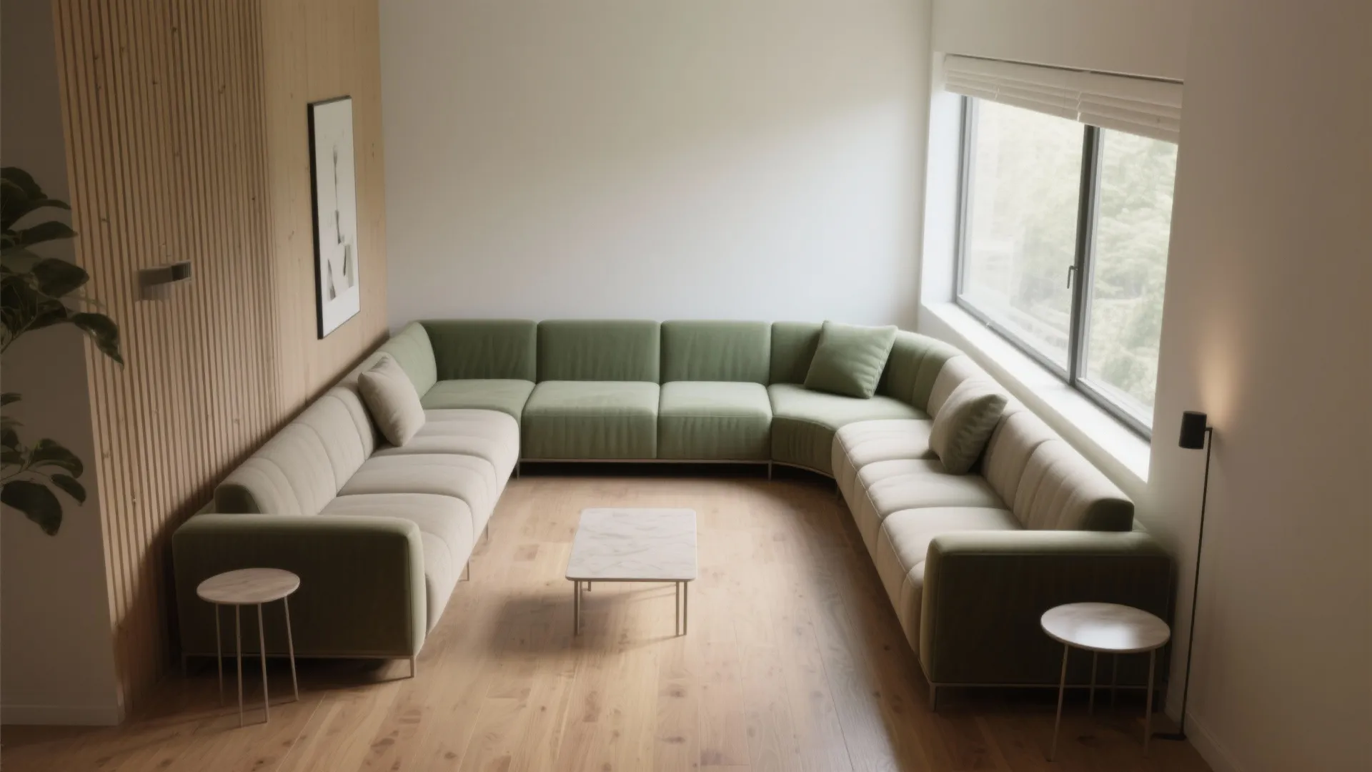 Maximize with an L Shaped Sectional